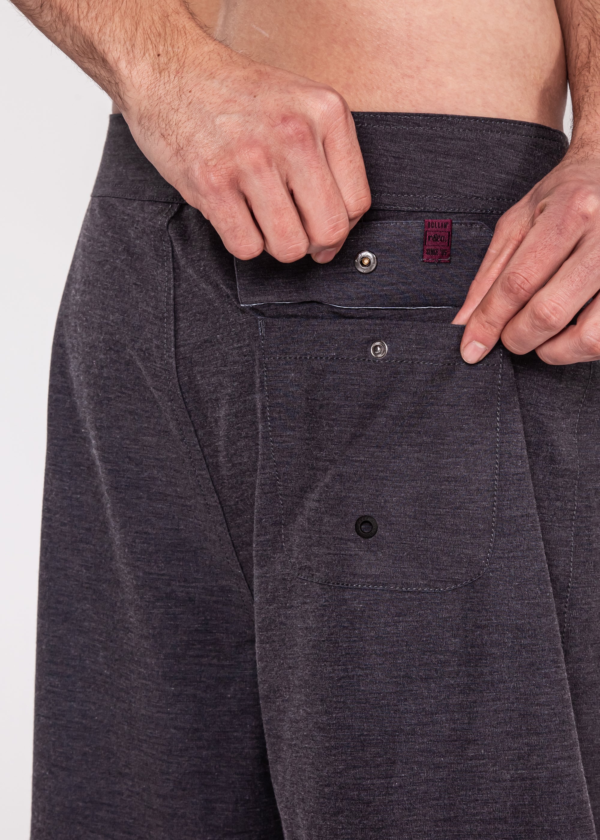Boardshort Aqua Black - Image 3