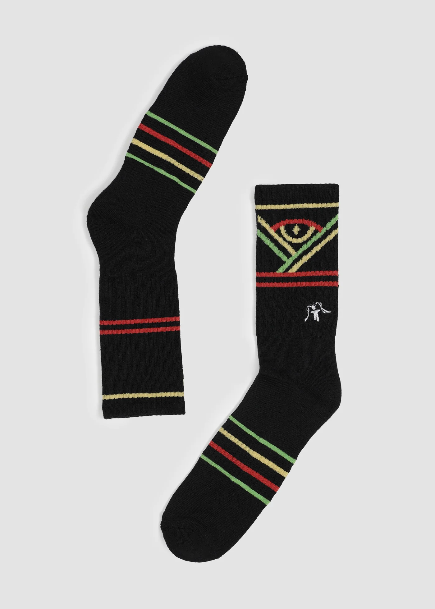 Calcetines Bamboo Sport Eyes - Negro