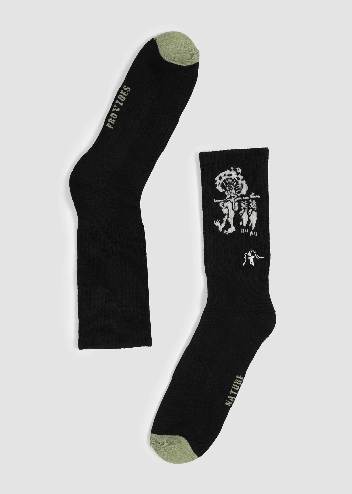 Calcetines Bamboo Sport Nature - Negro