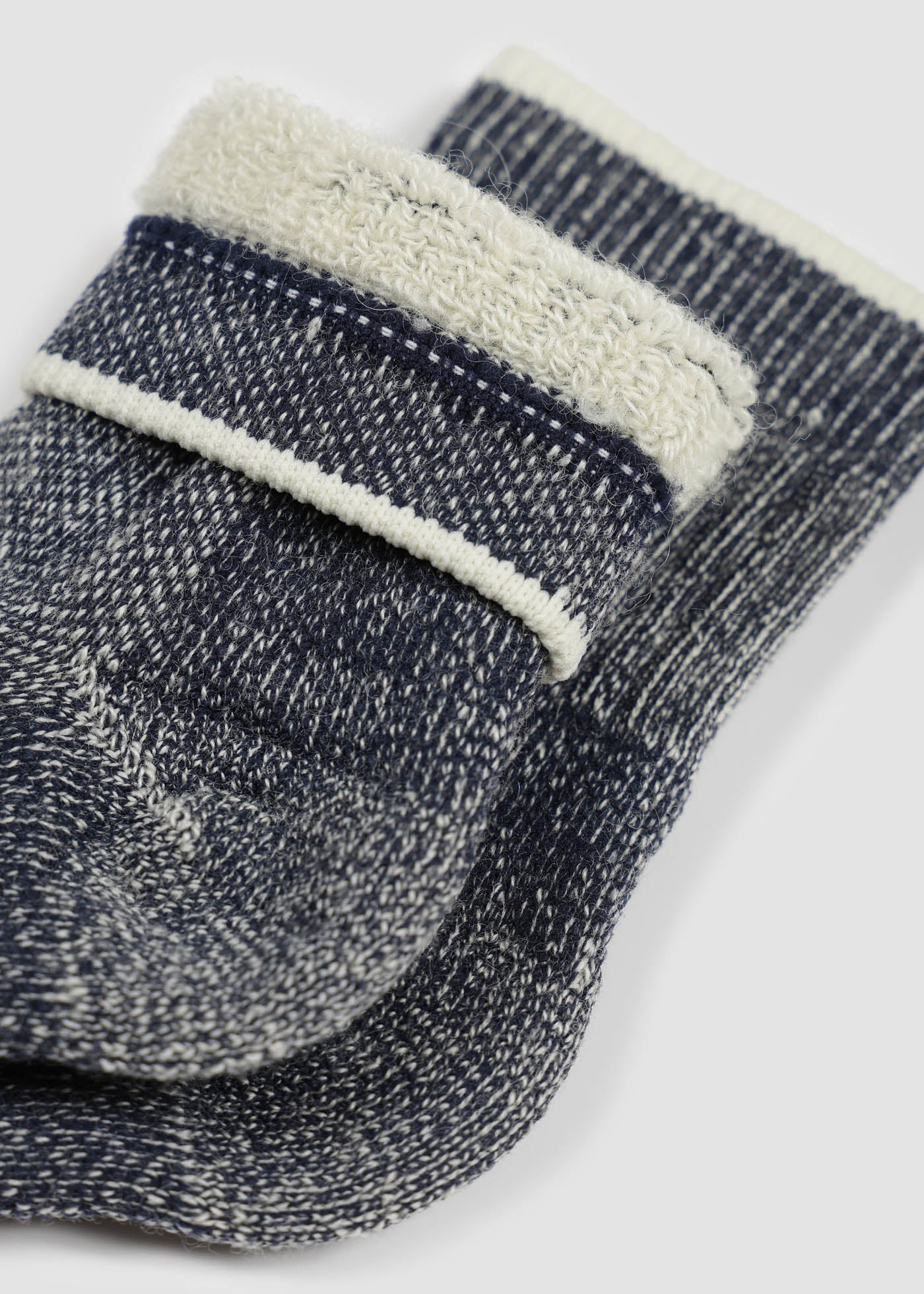 Calcetines Lana Cortos Chill - Navy - Image 2