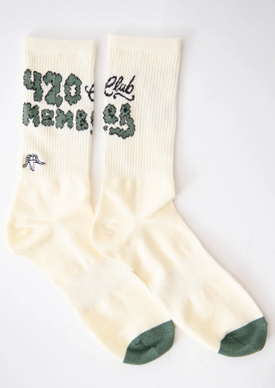 Calcetines Largos Diseño Algodón 420 - Beige