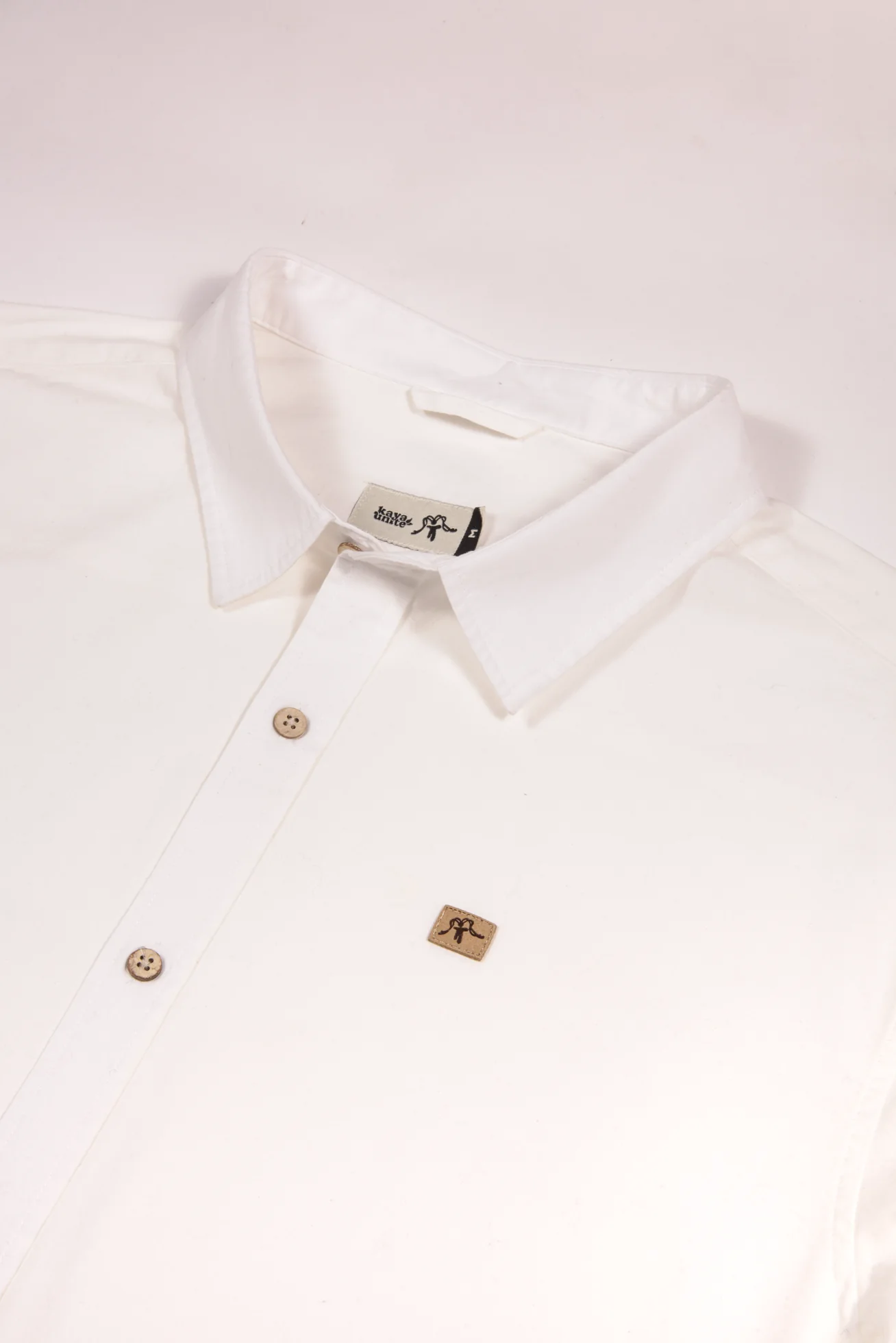 Camisa Clásica Manga Larga Algodón Hombre - Sand - Image 5