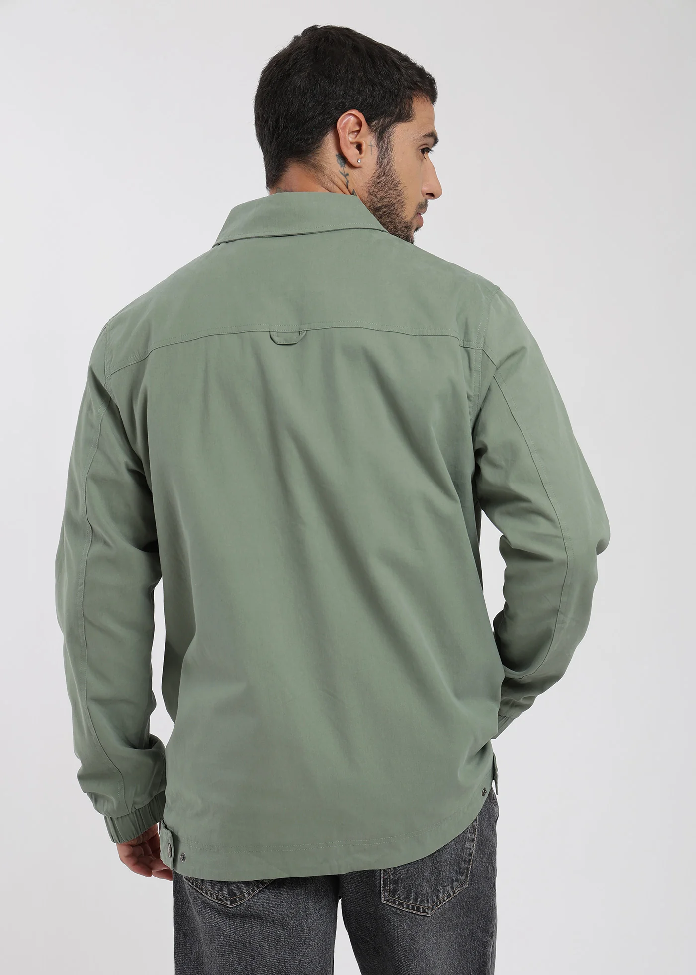 Chaqueta Clásica Cargo Patch Hombre - Image 11