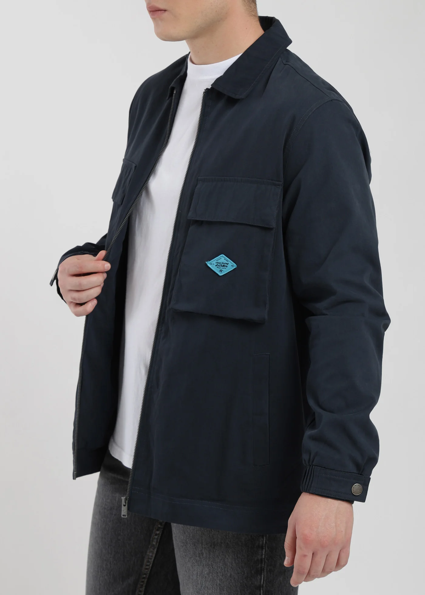 Chaqueta Clásica Cargo Patch Hombre - Image 7