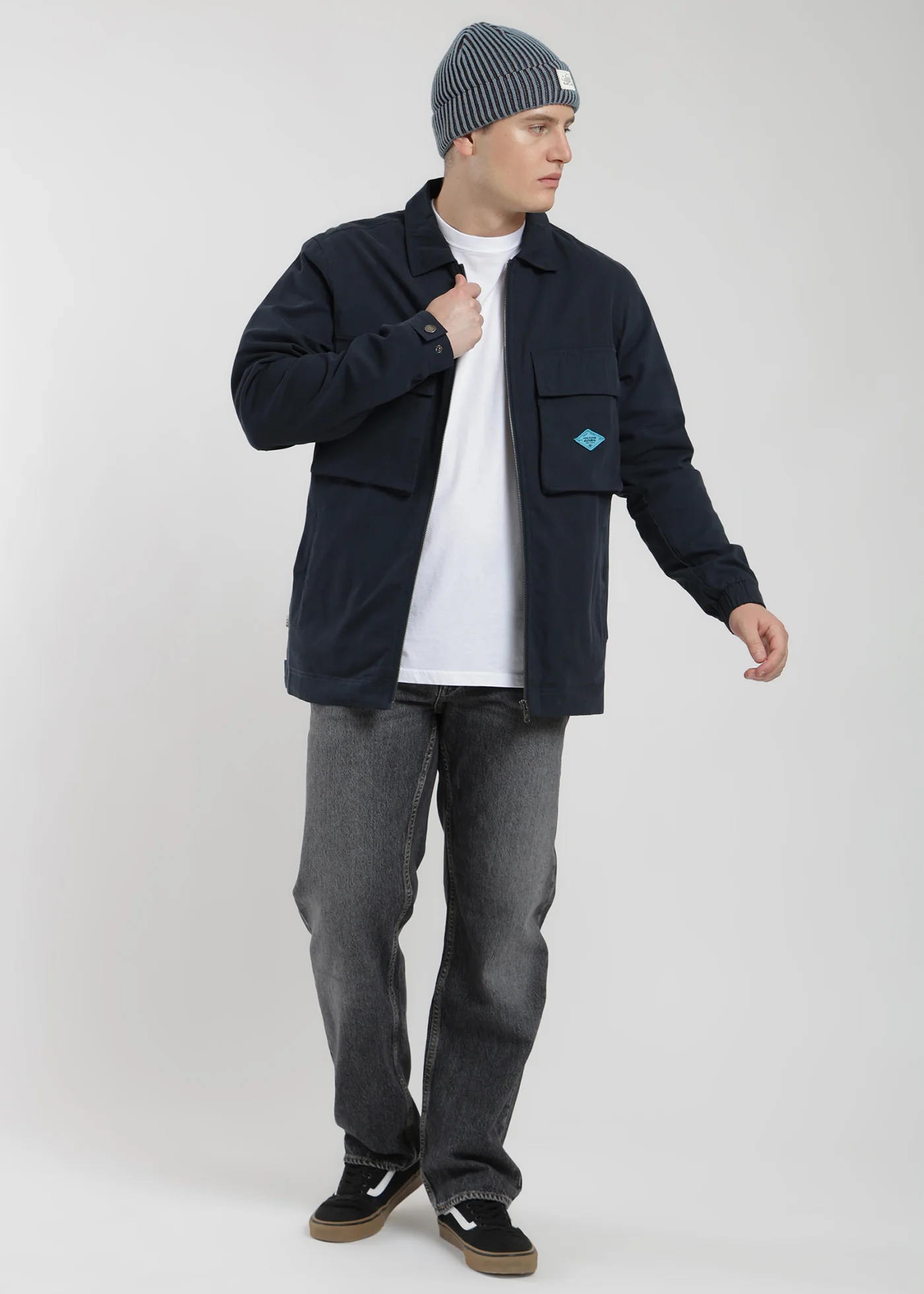 Chaqueta Clásica Cargo Patch Hombre - Image 8