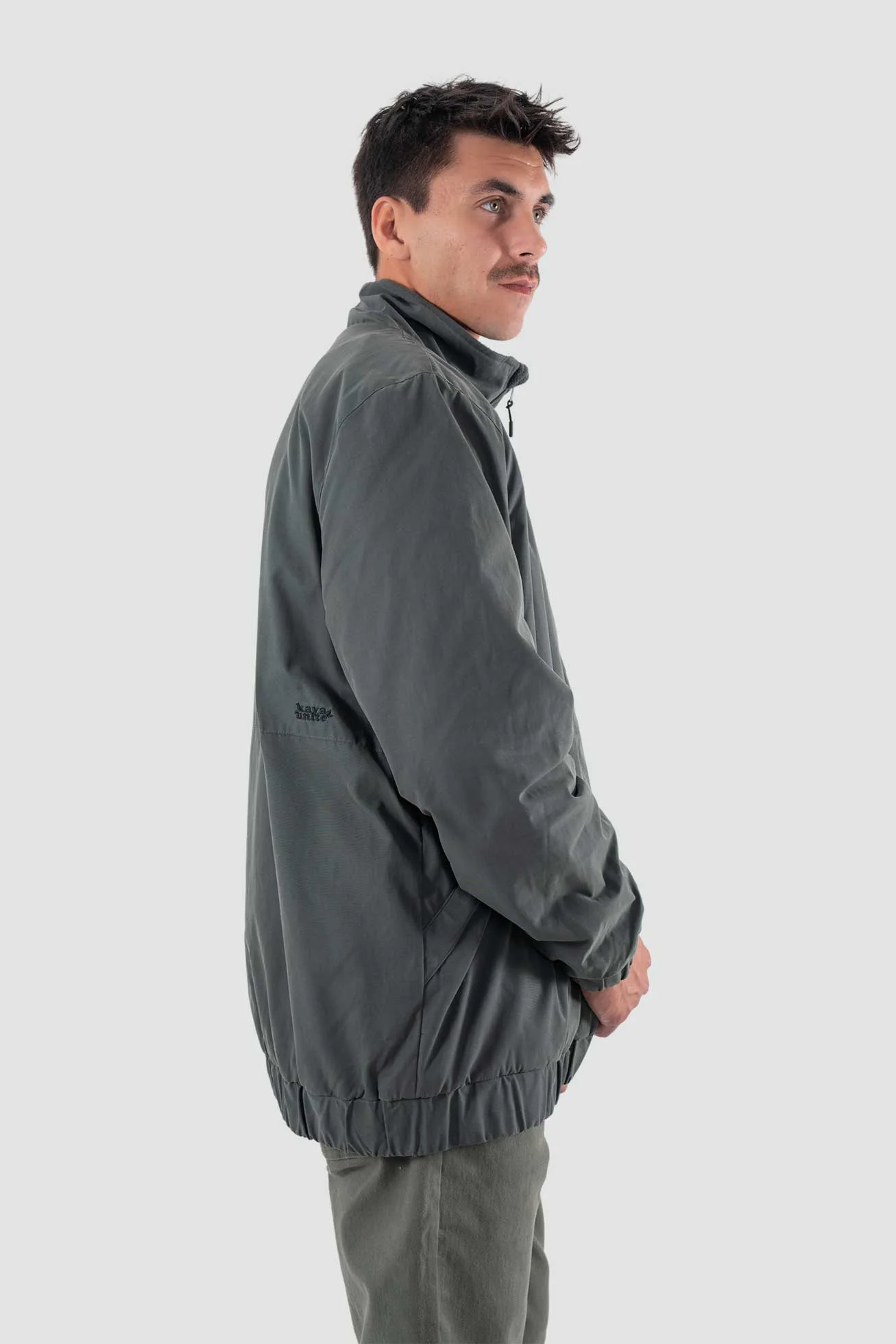 Chaqueta Clásica Fatcap Hombre - Gris - Image 3