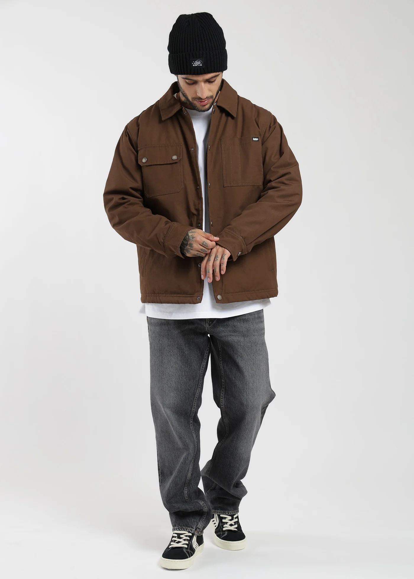 Chaqueta Clásica Fur Canva Hombre - Image 10