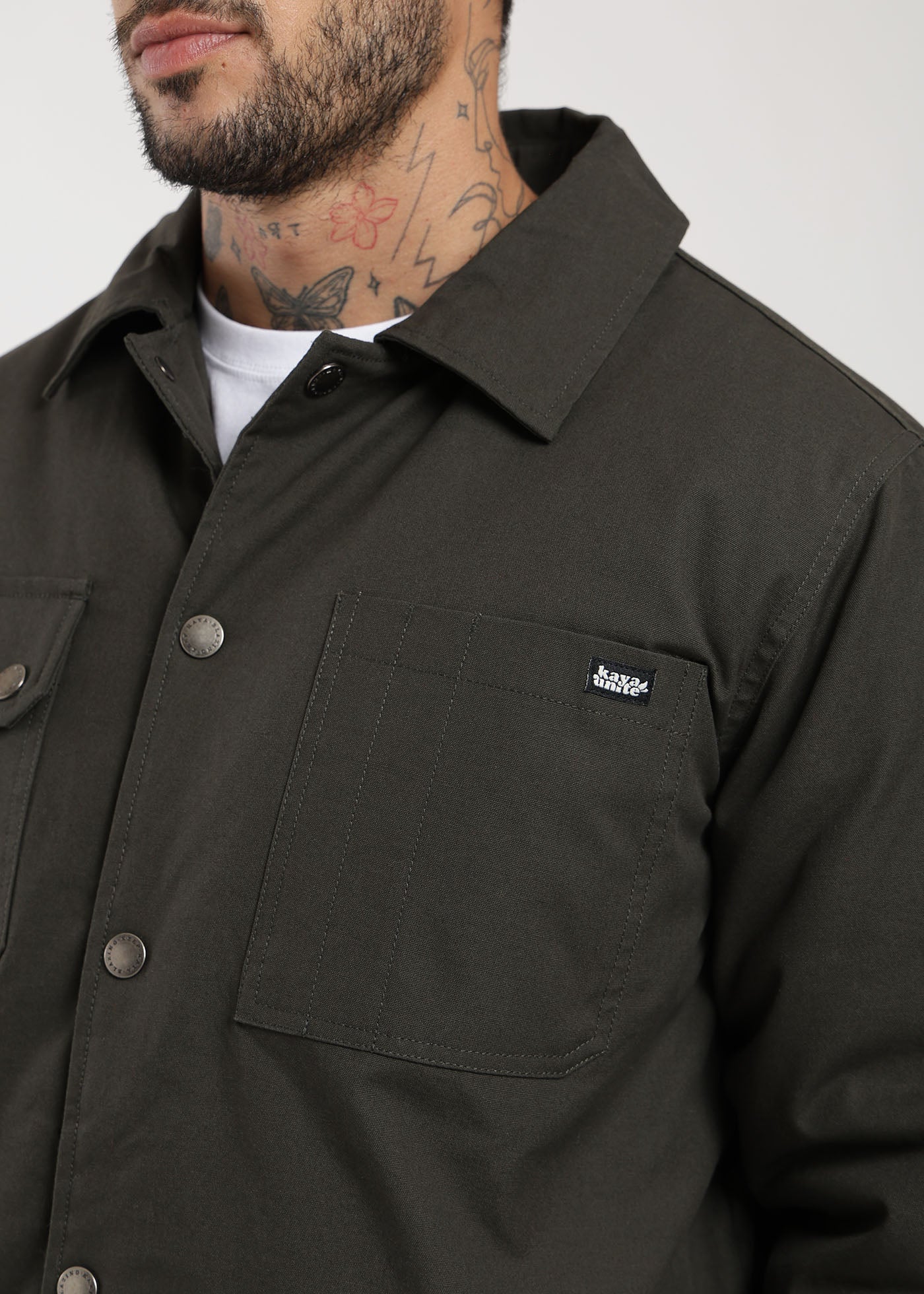 Chaqueta Clásica Fur Canva Hombre - Image 3