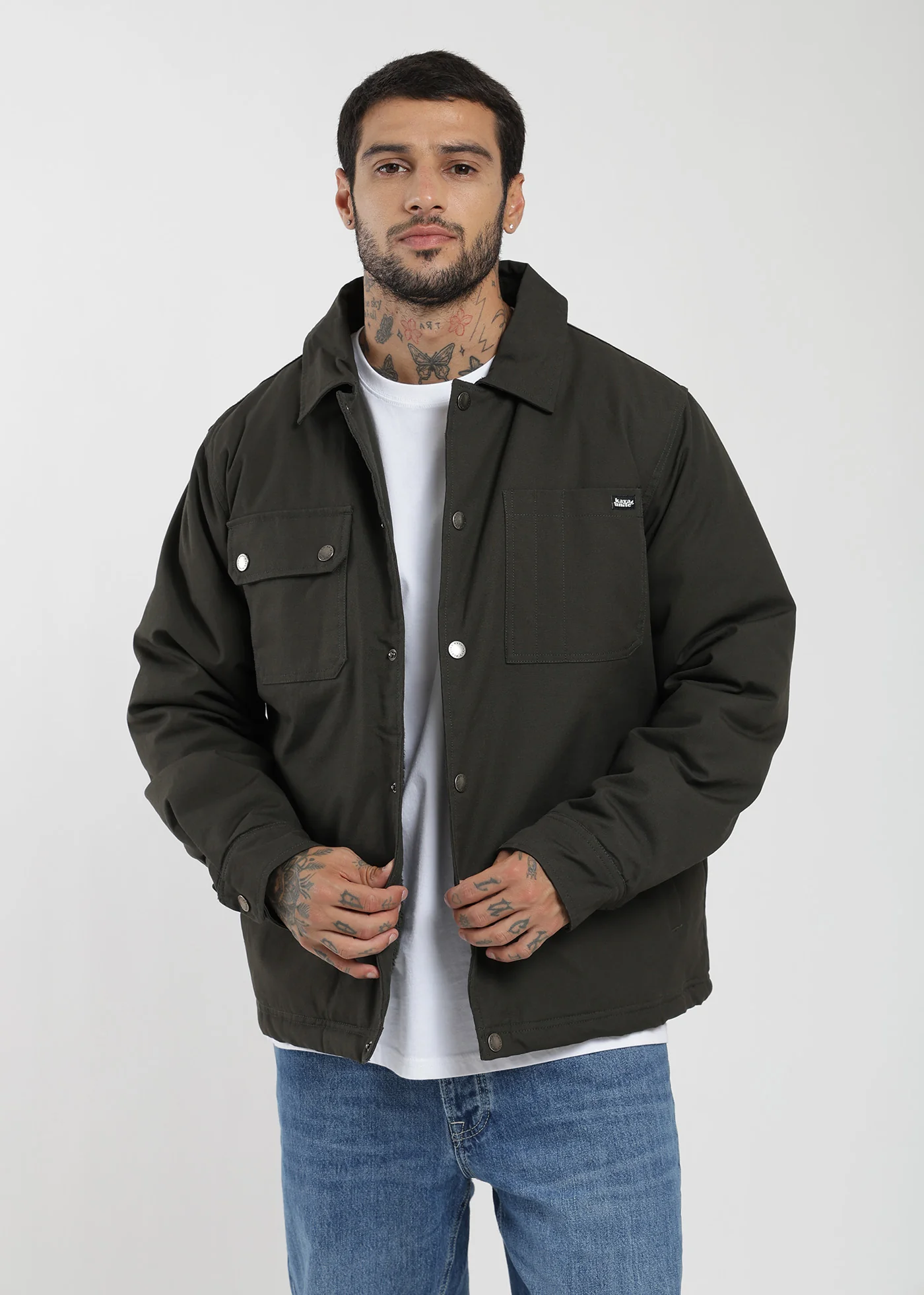 Chaqueta Clásica Fur Canva Hombre - Image 4