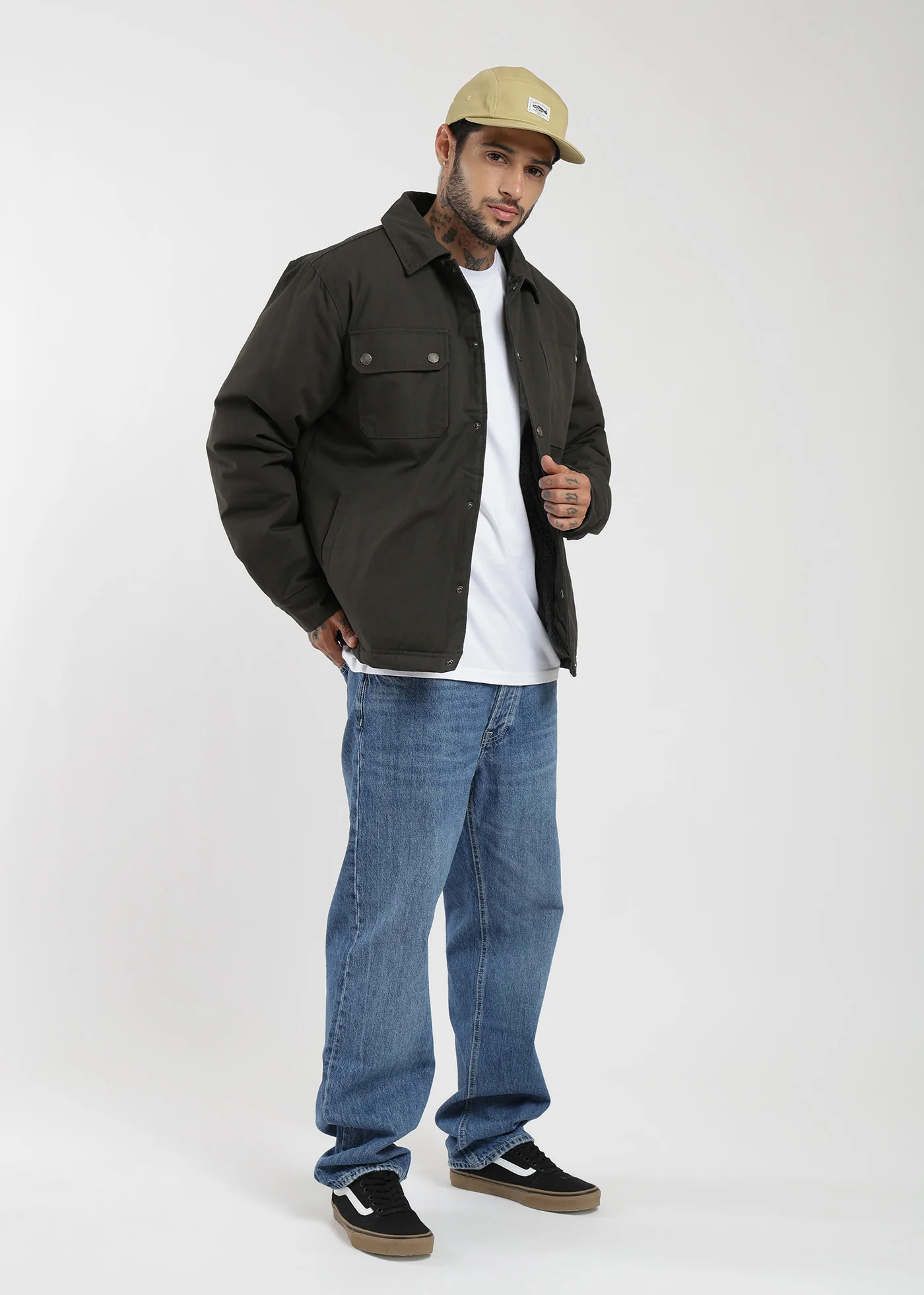 Chaqueta Clásica Fur Canva Hombre - Image 5