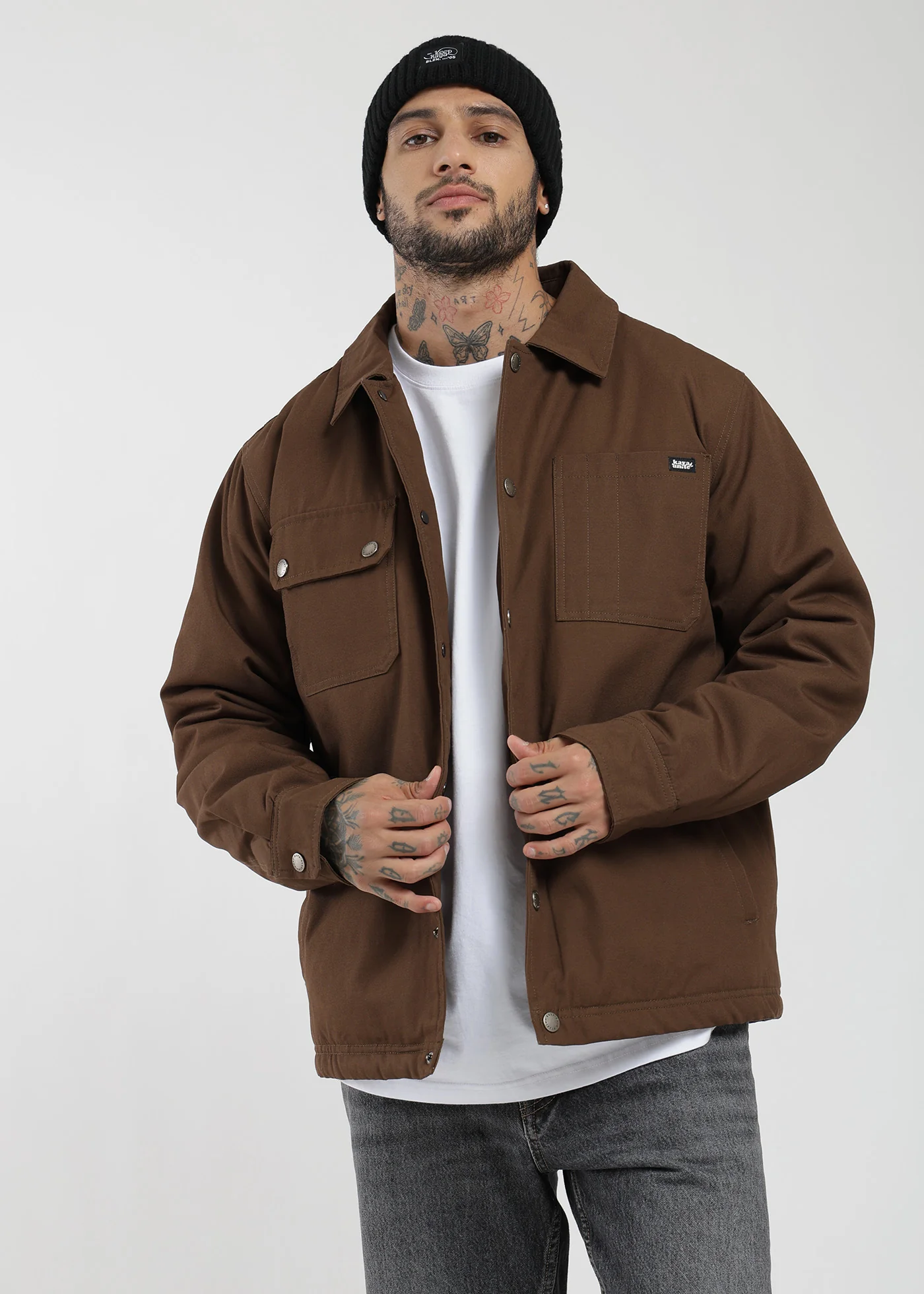 Chaqueta Clásica Fur Canva Hombre - Image 6