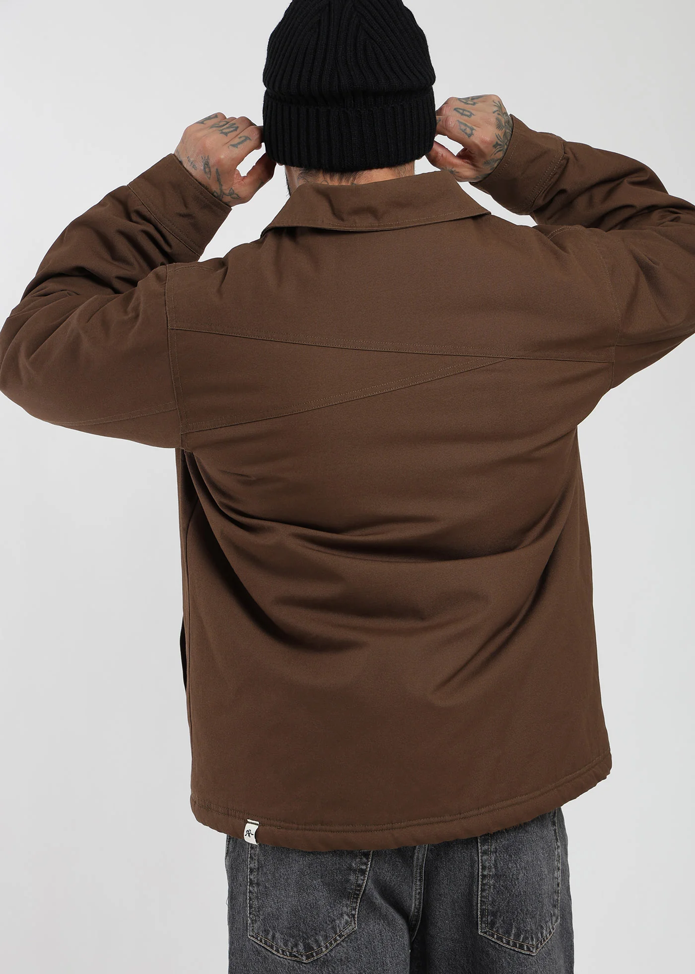 Chaqueta Clásica Fur Canva Hombre - Image 7