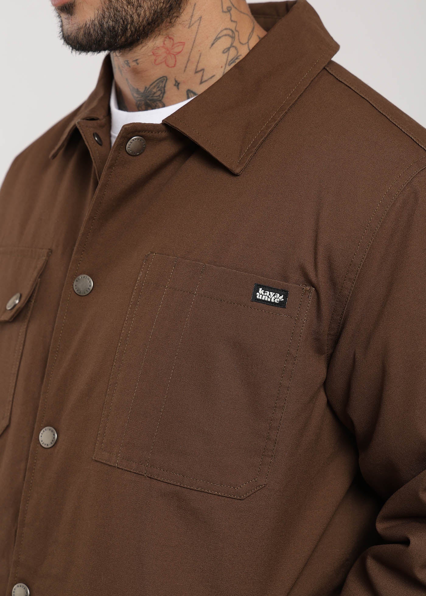 Chaqueta Clásica Fur Canva Hombre - Image 8