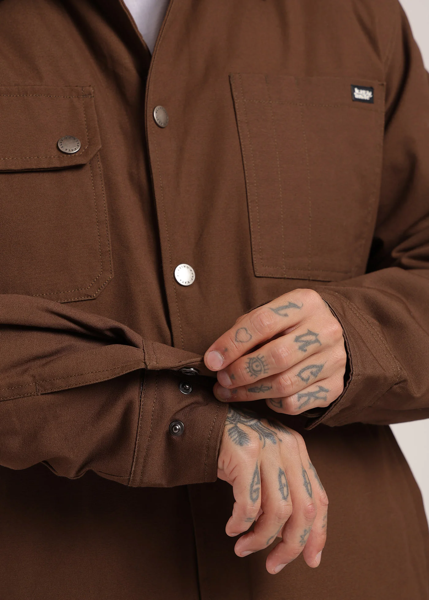 Chaqueta Clásica Fur Canva Hombre - Image 9