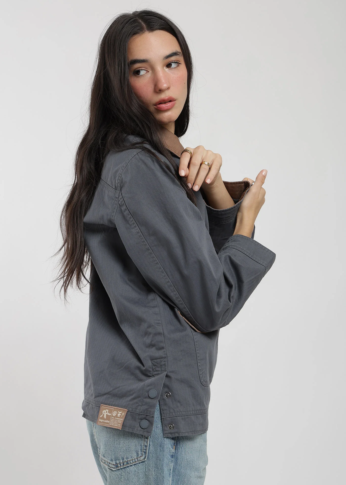 Chaqueta Clásica Twill Mujer - Image 7