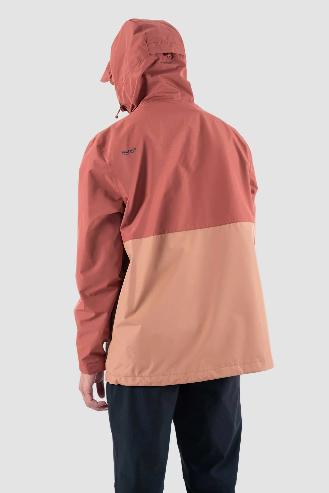 Chaqueta Cortaviento Impermeable Nortazo Hombre - Terracota - Image 3