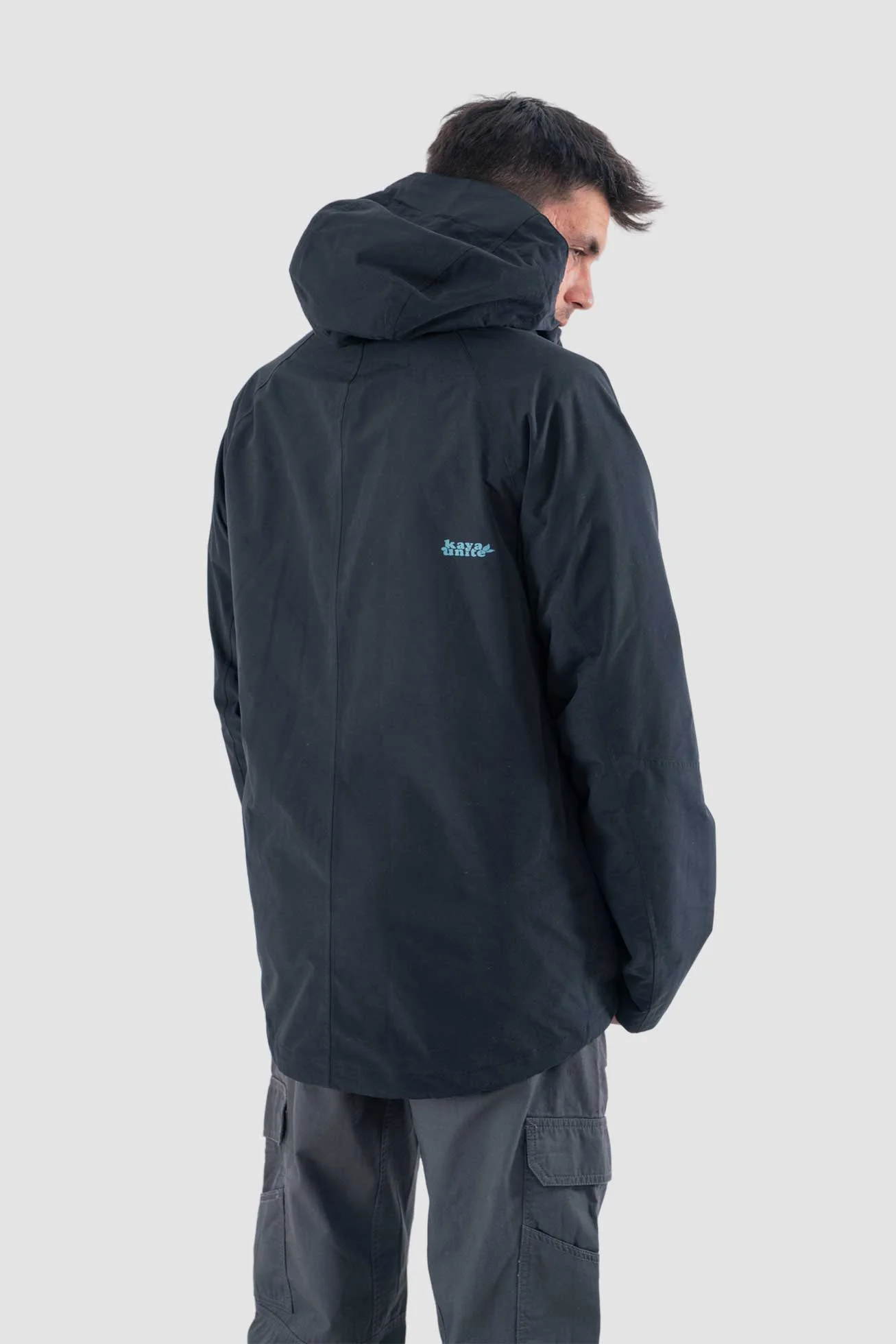 Chaqueta Desmontable Volcano 3 en 1 Hombre - Negra - Image 3