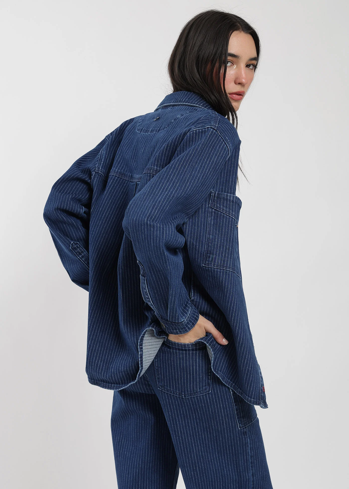 Chaqueta Sobrecamisa Heavy Weight Mujer - Image 5