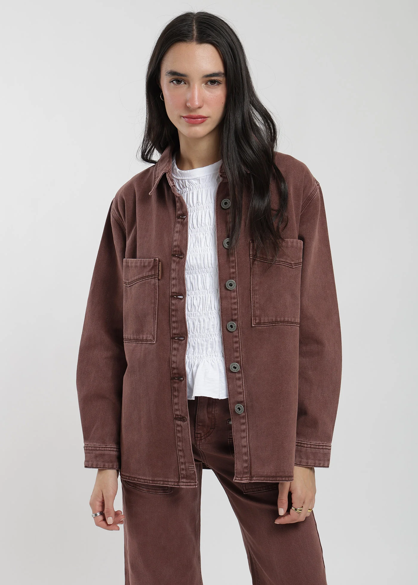Chaqueta Sobrecamisa Heavy Weight Mujer - Image 6