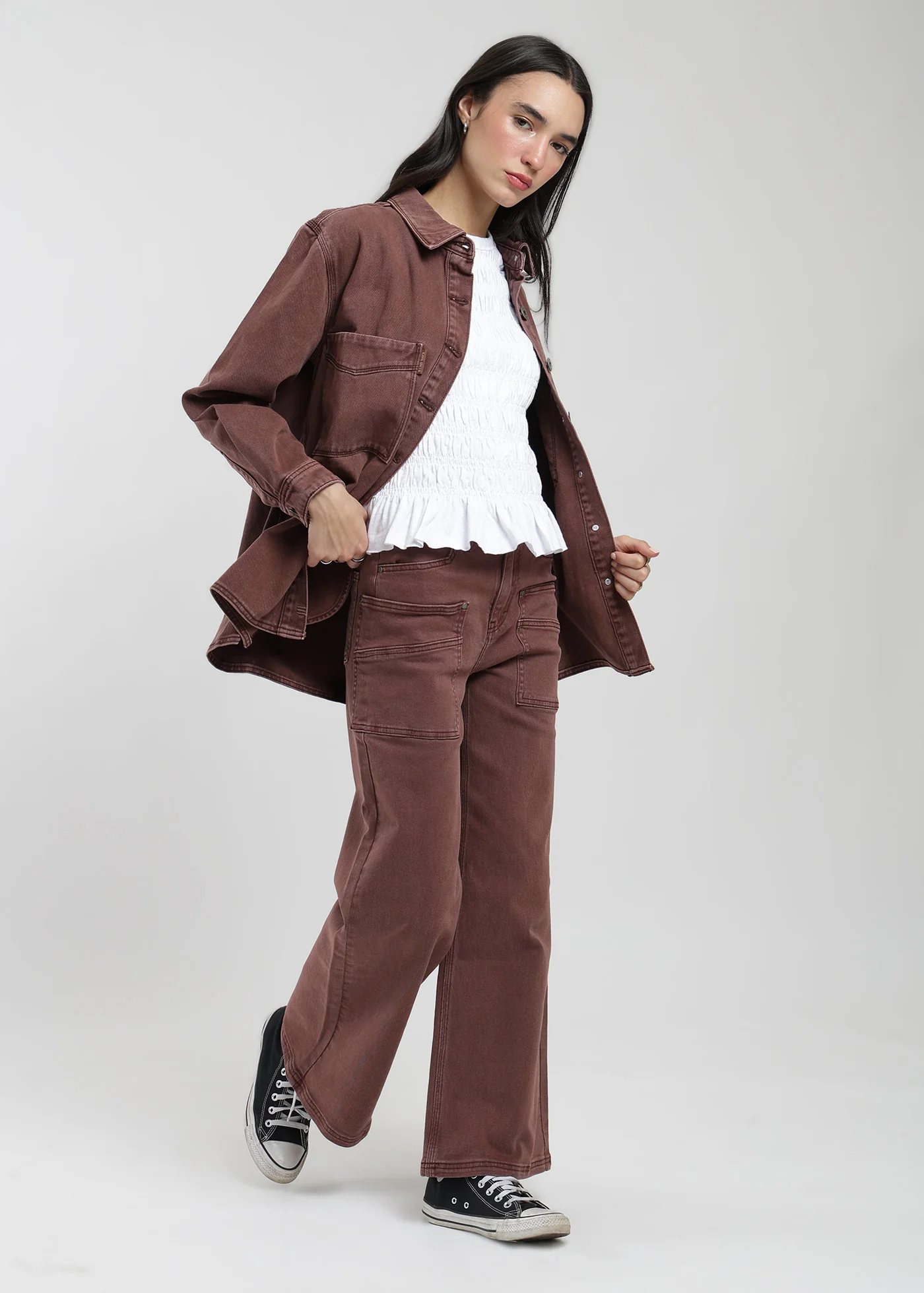 Chaqueta Sobrecamisa Heavy Weight Mujer - Image 7