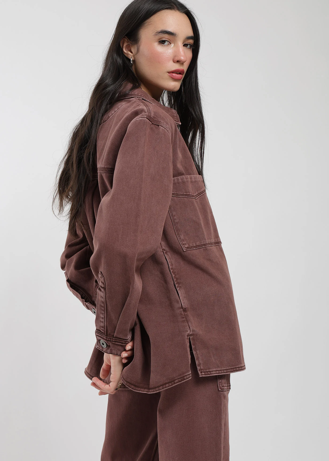 Chaqueta Sobrecamisa Heavy Weight Mujer - Image 8