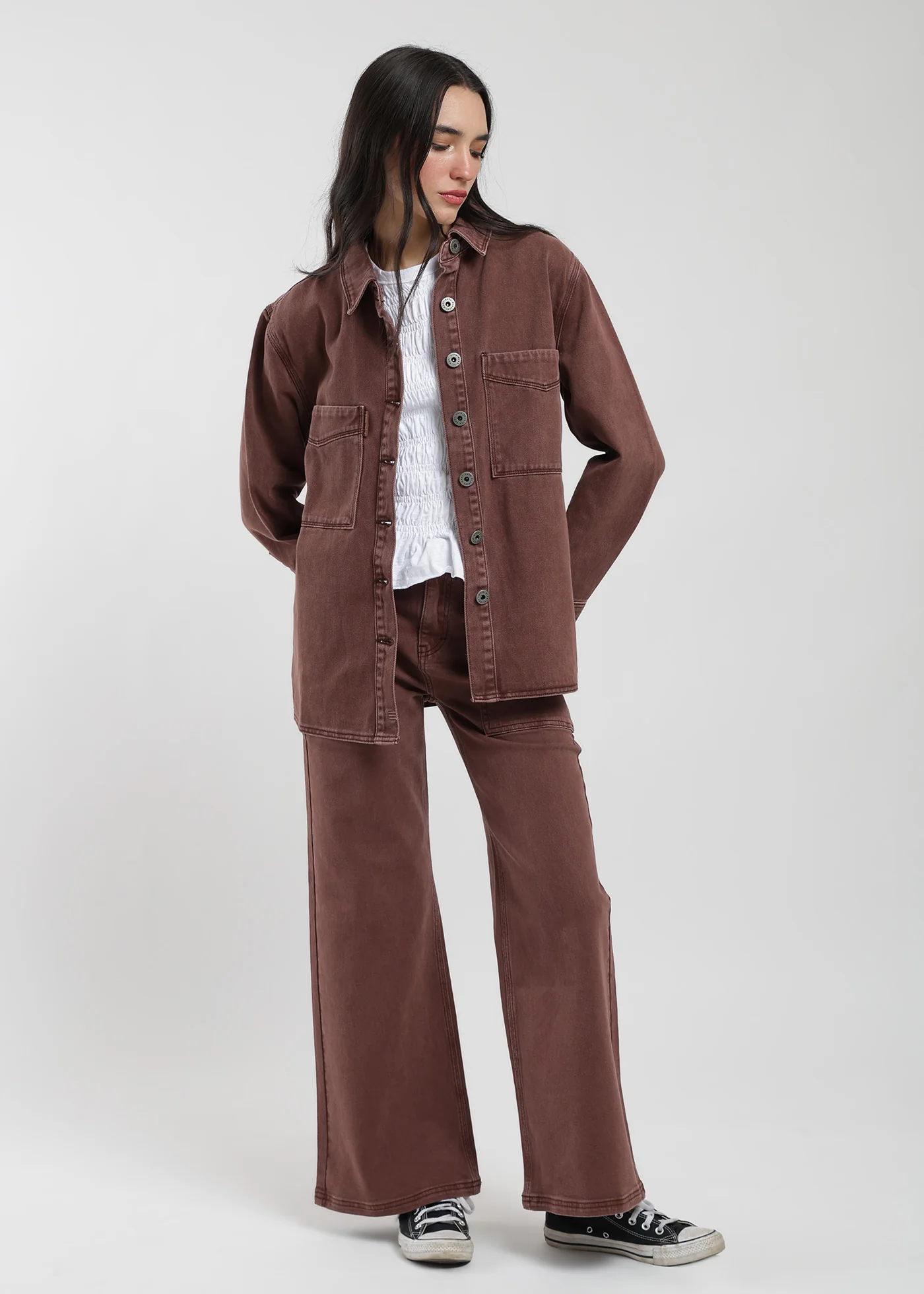 Chaqueta Sobrecamisa Heavy Weight Mujer - Image 9