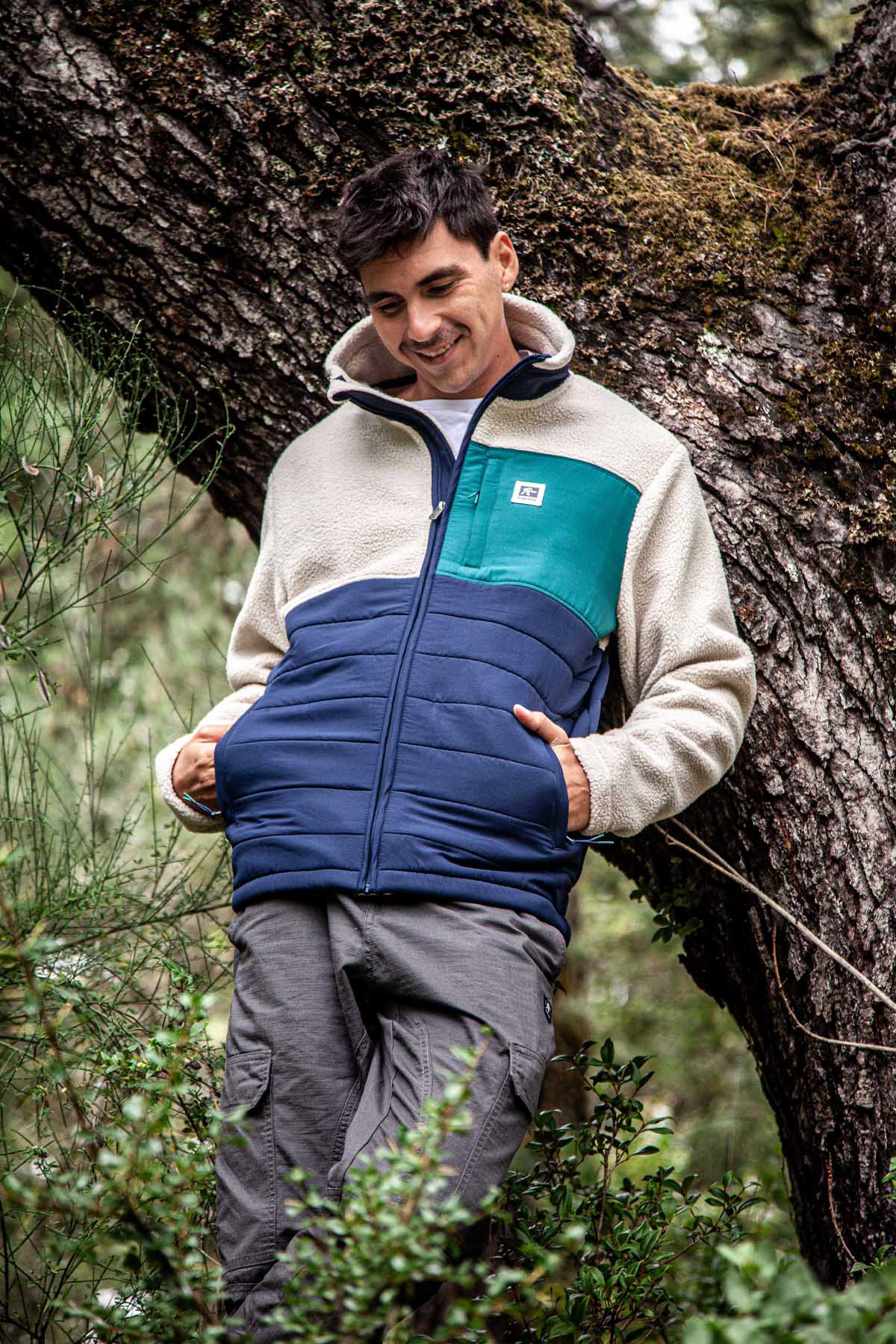 Chiporro Con Cierre Pocket Hombre - Bone - Image 3