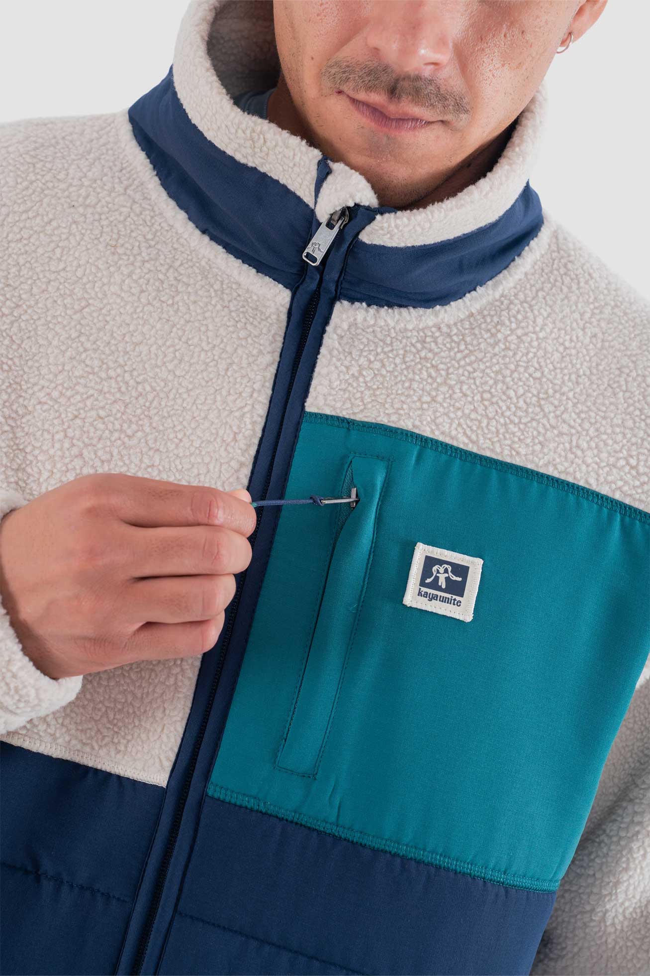 Chiporro Con Cierre Pocket Hombre - Bone - Image 5