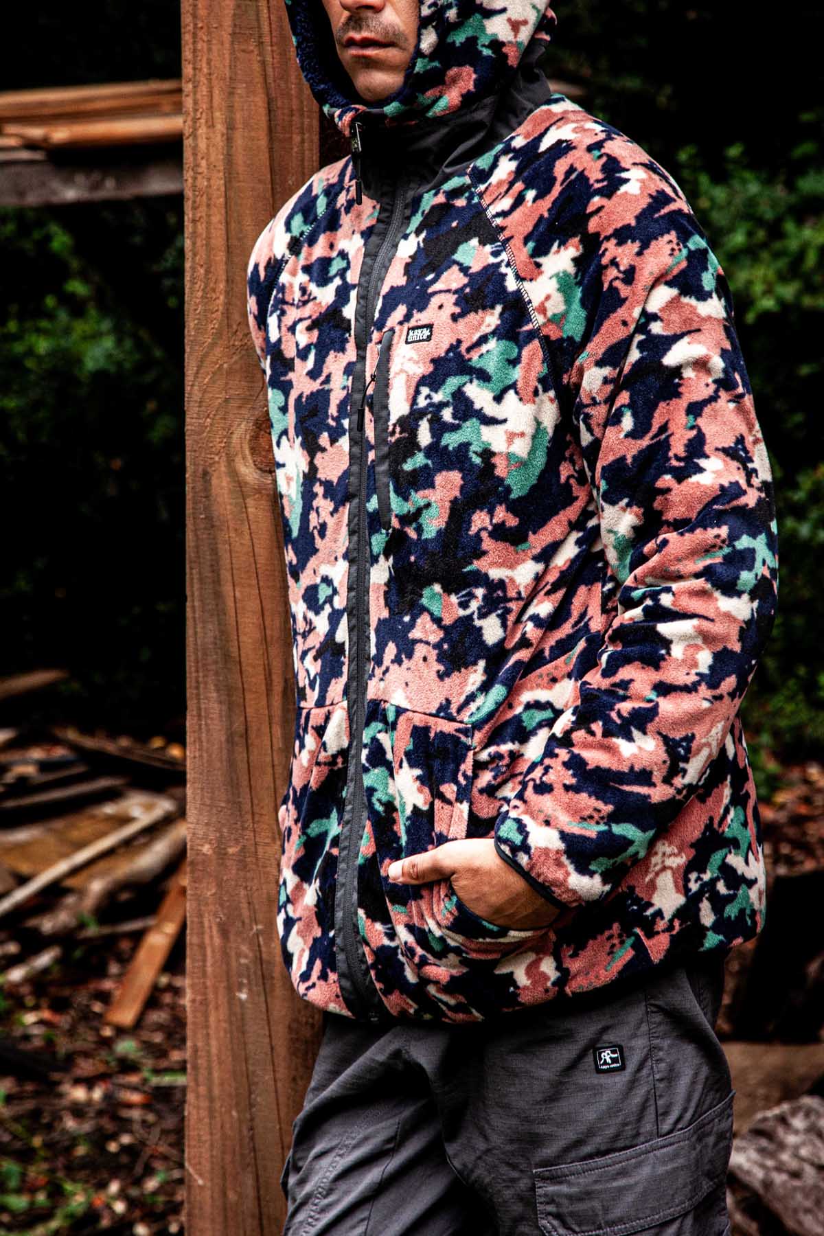 Chiporro Con Cierre Shaggy Grizzly Reversible Hombre - Navy - Image 10