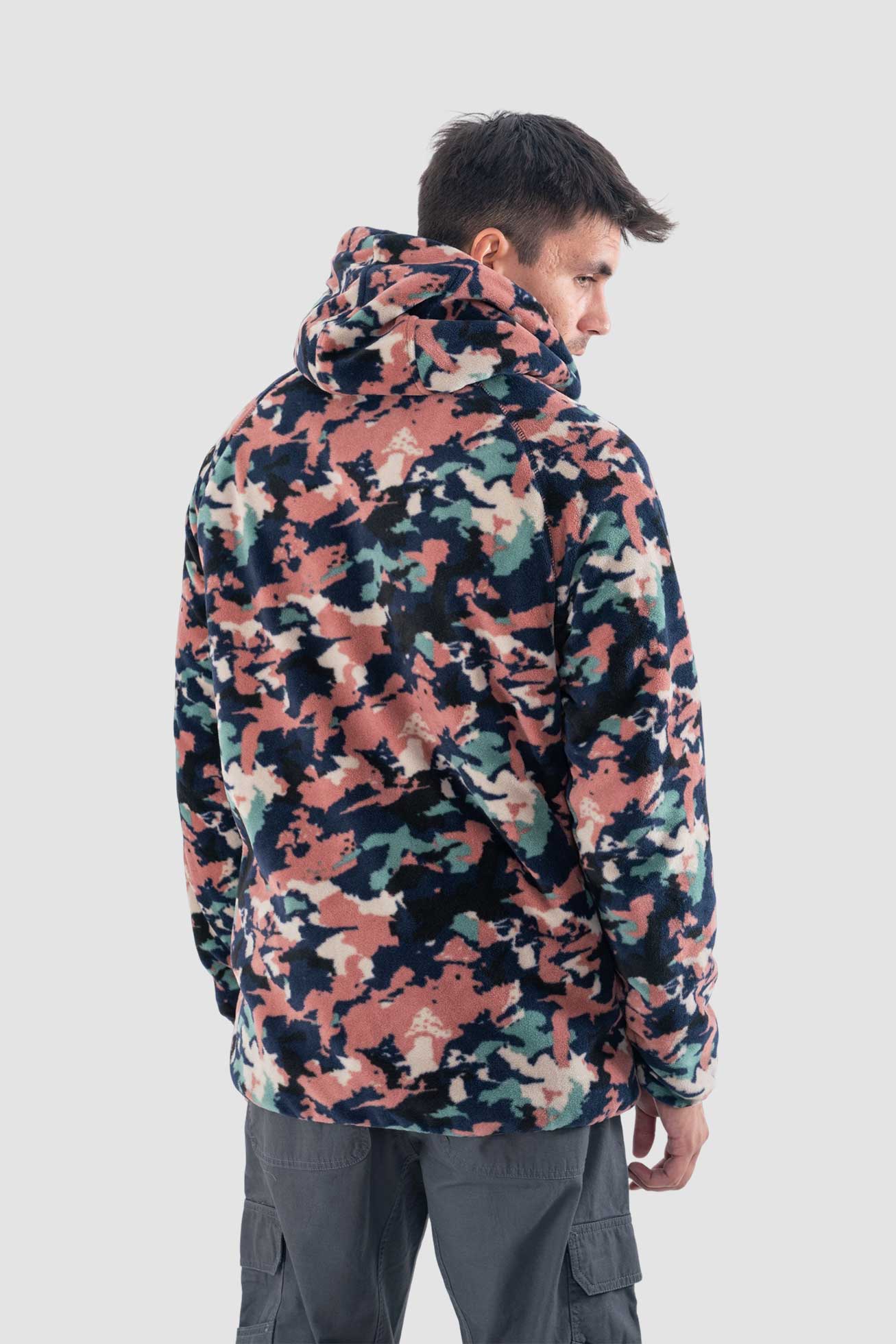 Chiporro Con Cierre Shaggy Grizzly Reversible Hombre - Navy - Image 5