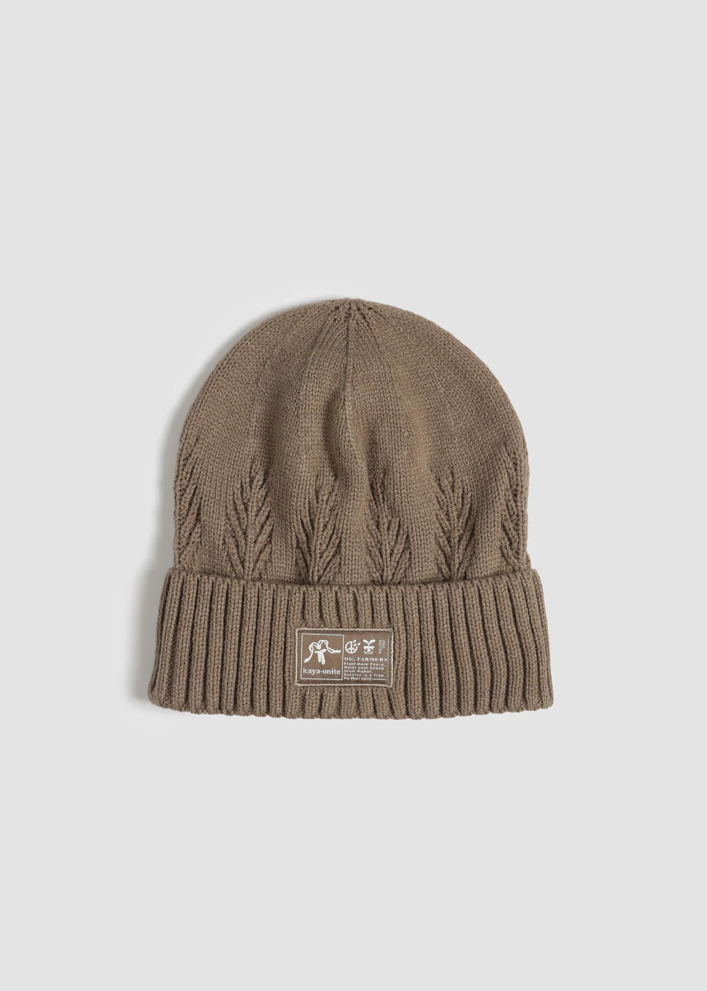 Gorro Beanie Knit - Taupe