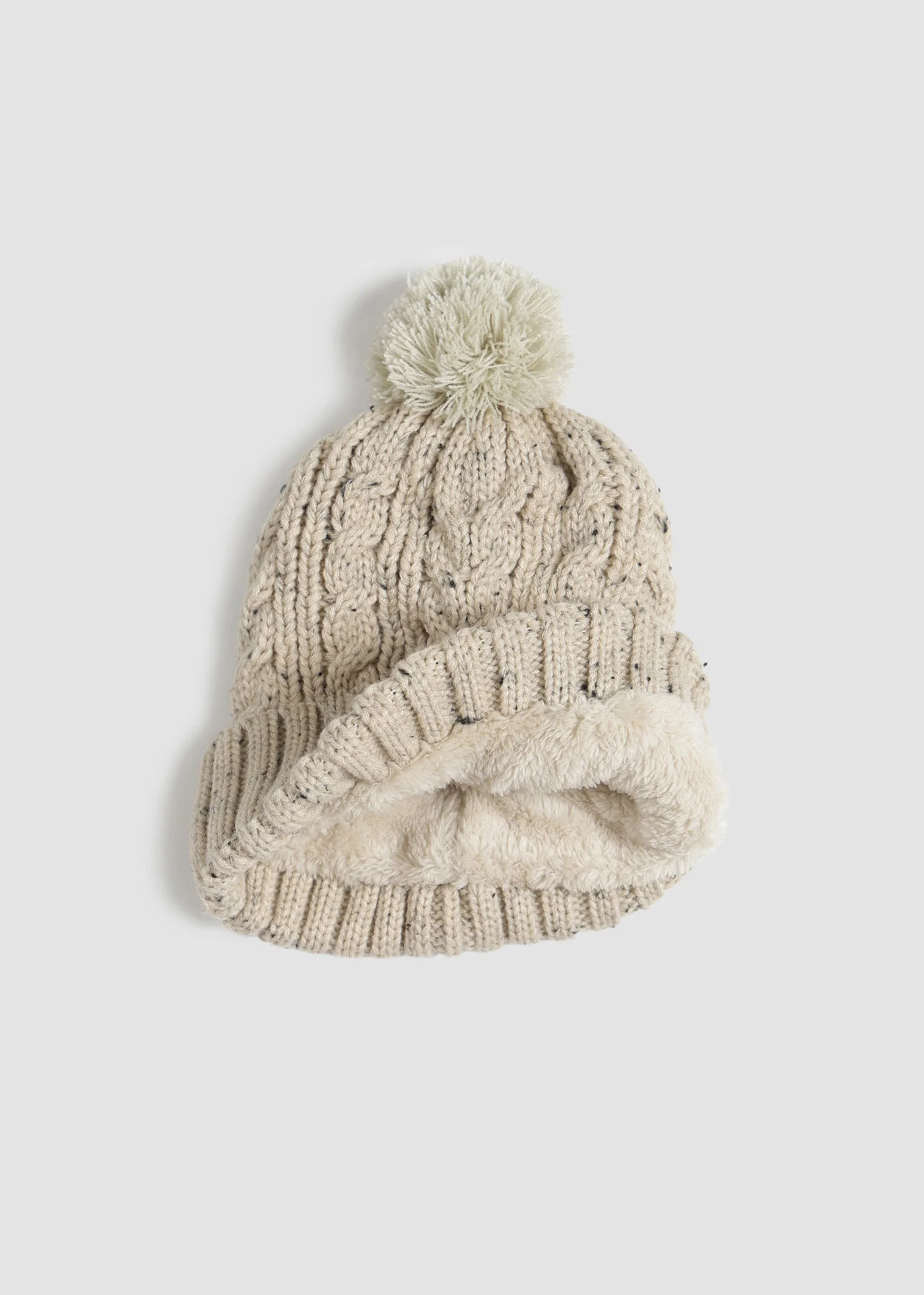 Gorro Beanie Snow Melange - Blanco - Image 4