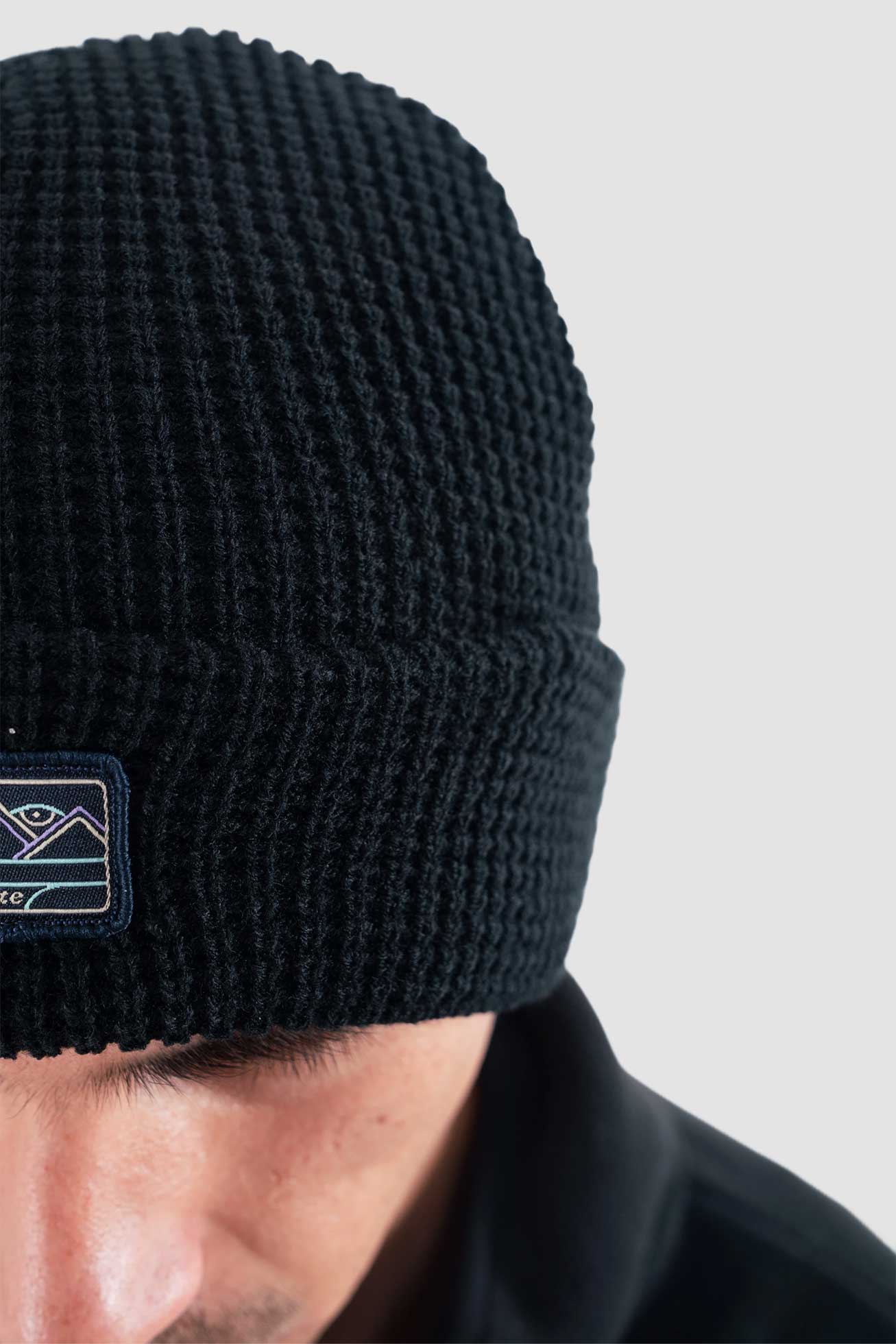 Gorro Beanie Waffle - Negro - Image 2