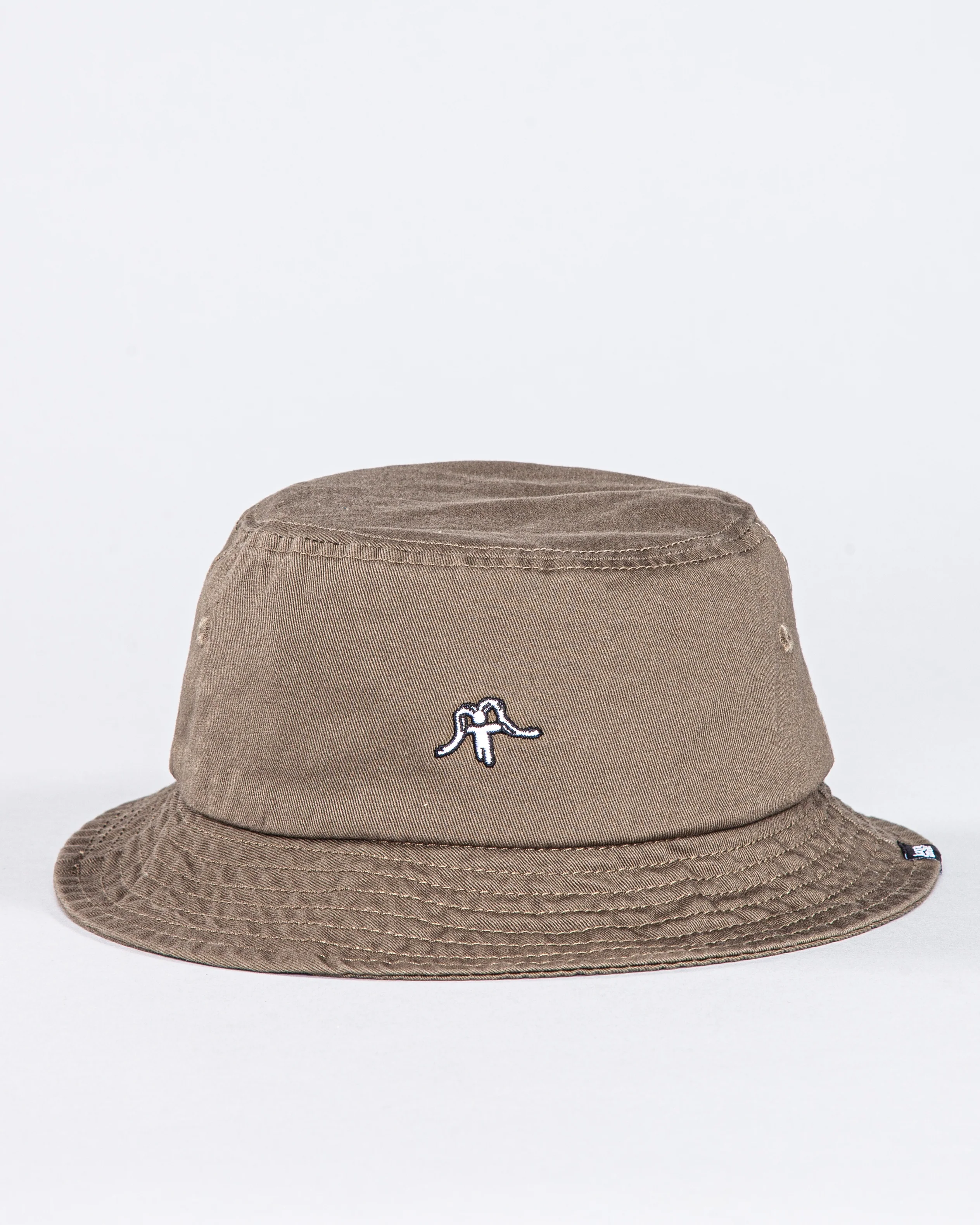 Gorro Bucket Algodón Logo Classics - Oliva