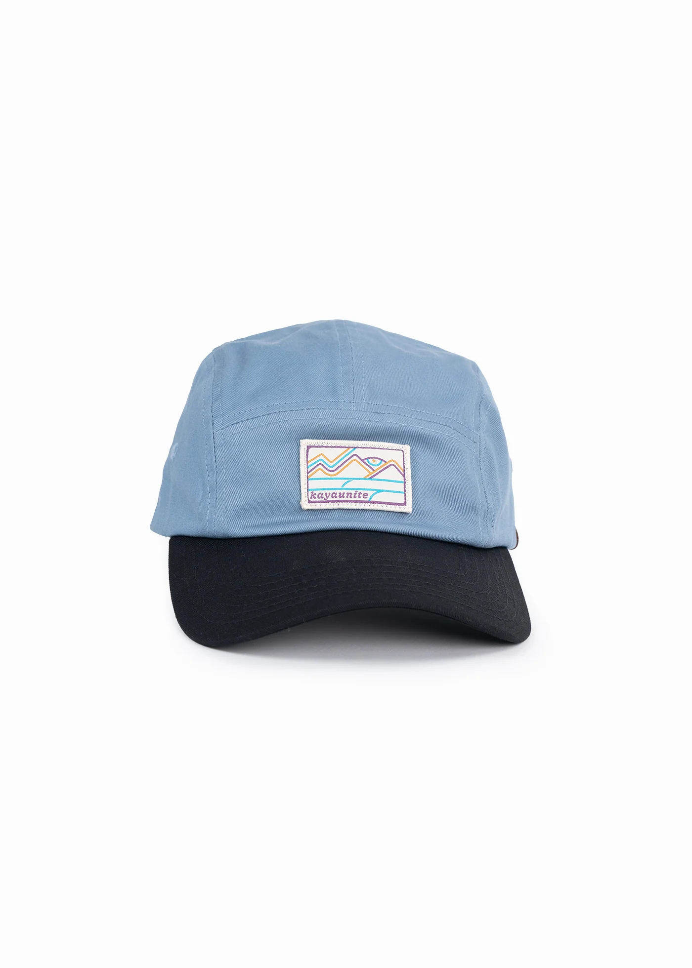 Gorro Jockey Algodón Camper Patch - Denim