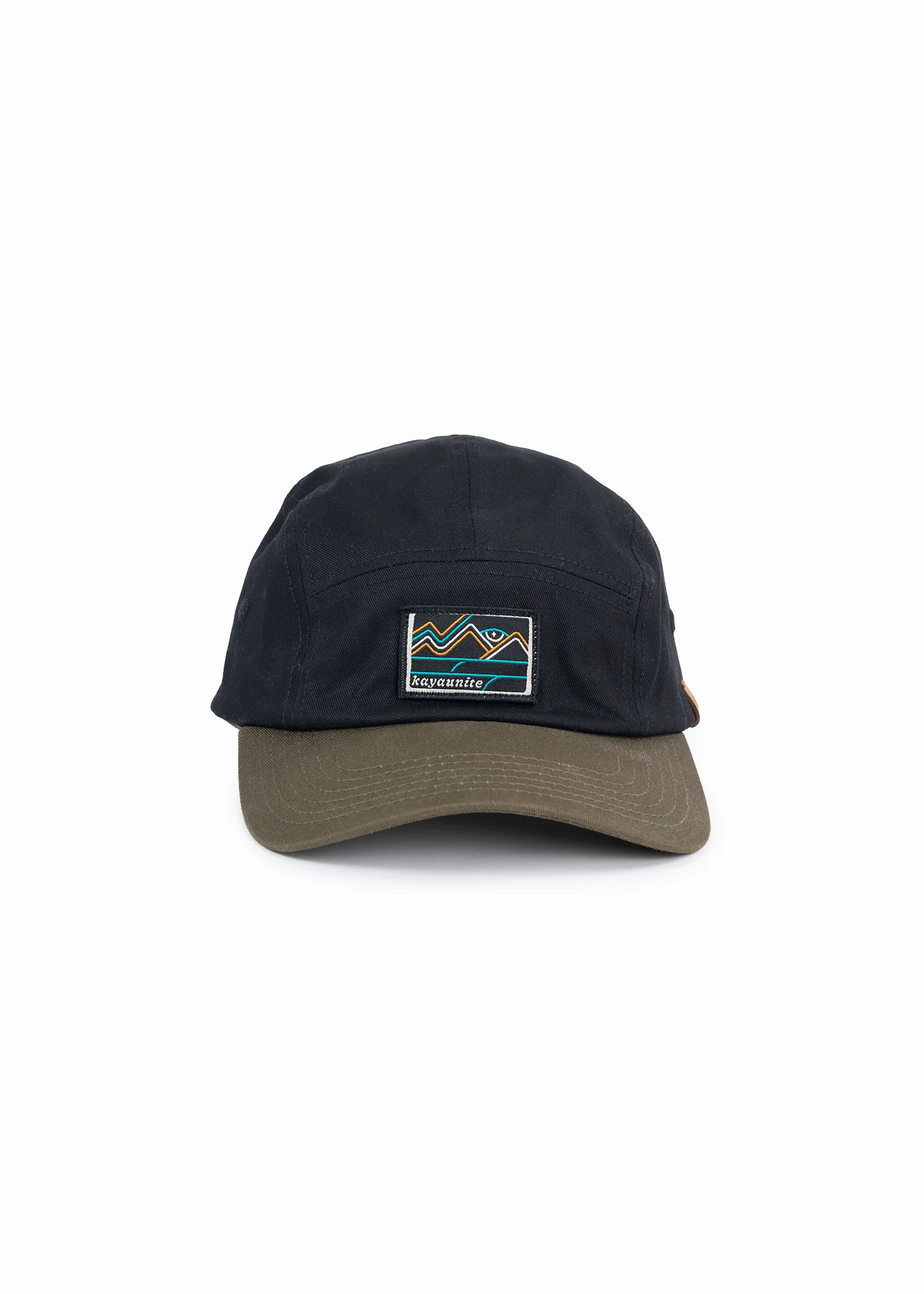 Gorro Jockey Algodón Camper Patch - Negro