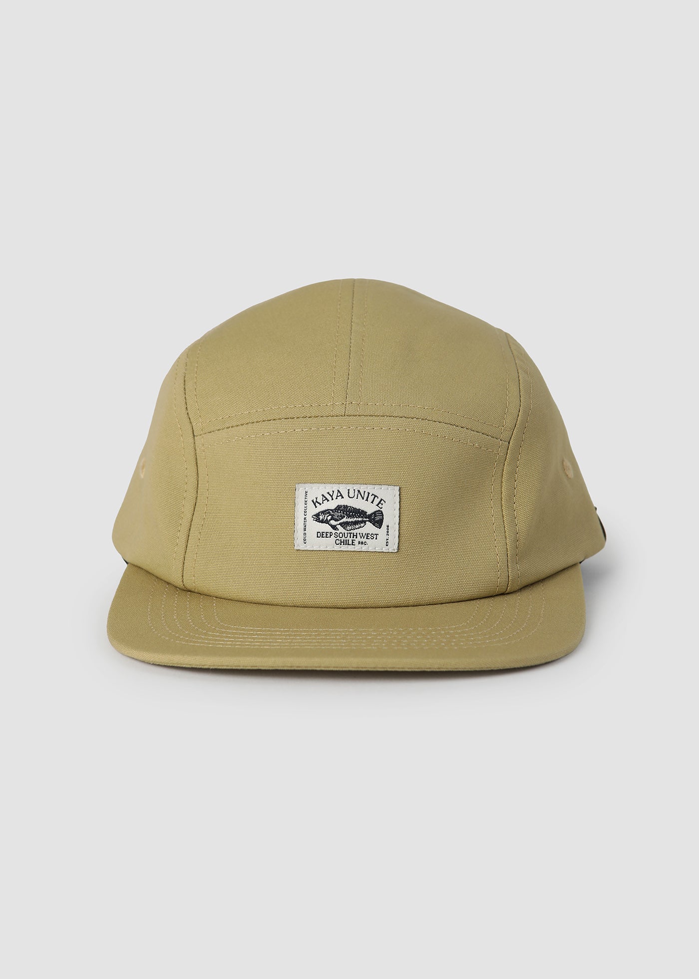 Gorro Jockey Algodón Camper South - Camel
