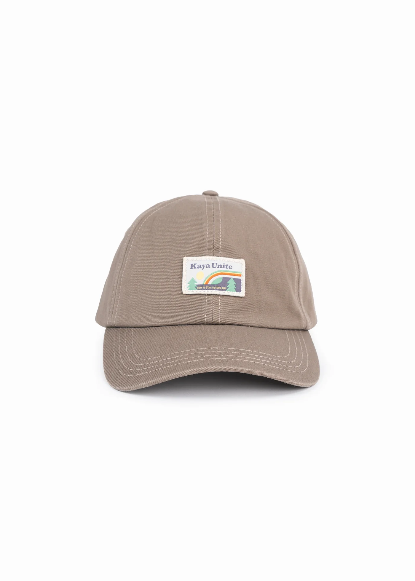 Gorro Jockey Algodón Classic Patch - Oliva