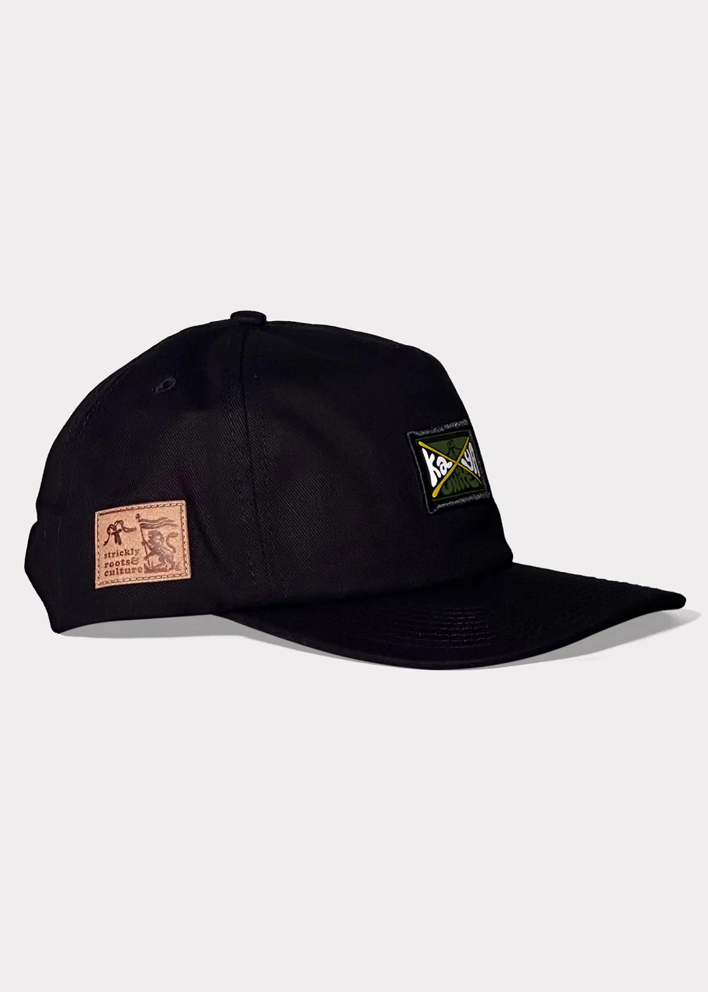 Gorro Jockey Algodón Classic Rasta - Negro - Image 2