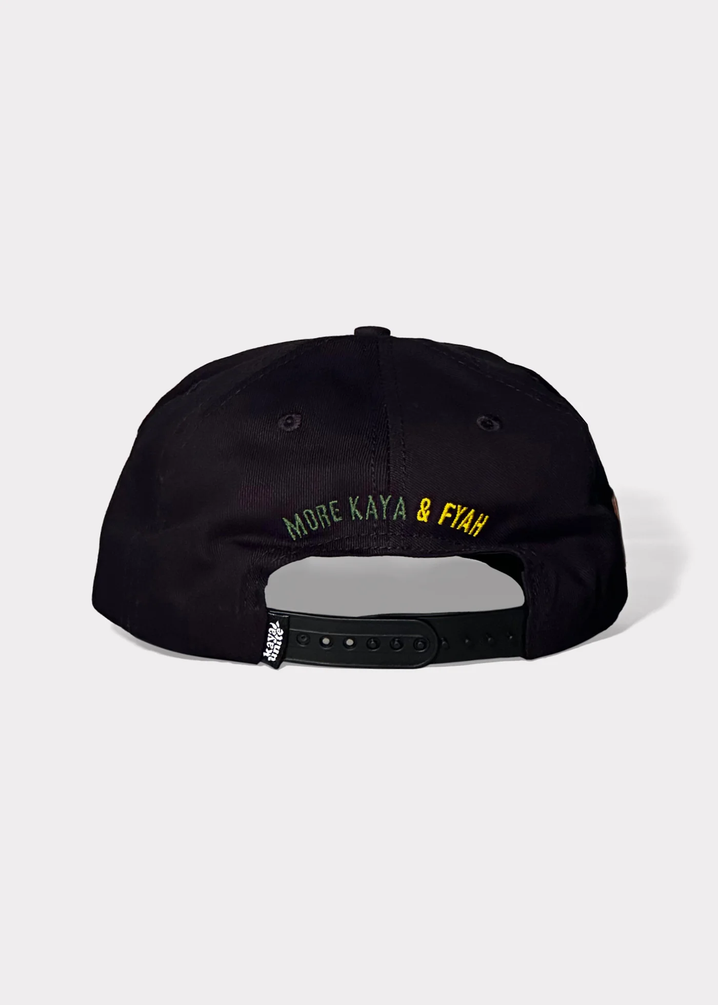 Gorro Jockey Algodón Classic Rasta - Negro - Image 3