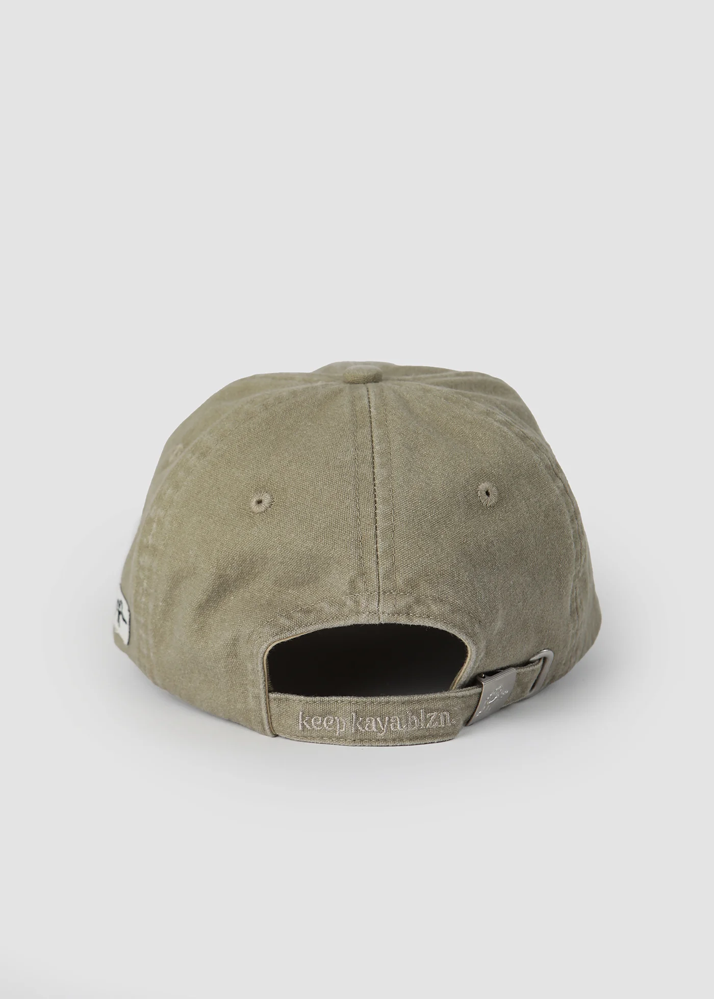 Gorro Jockey Algodón Classic Wash - Caqui - Image 3