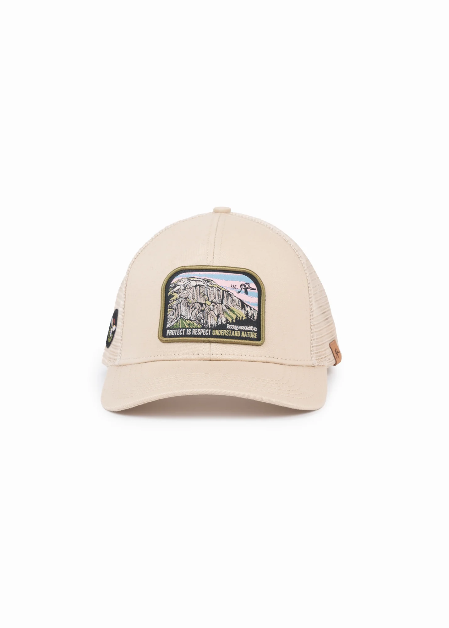 Gorro Jockey Algodón Trucker Aysen - Camel