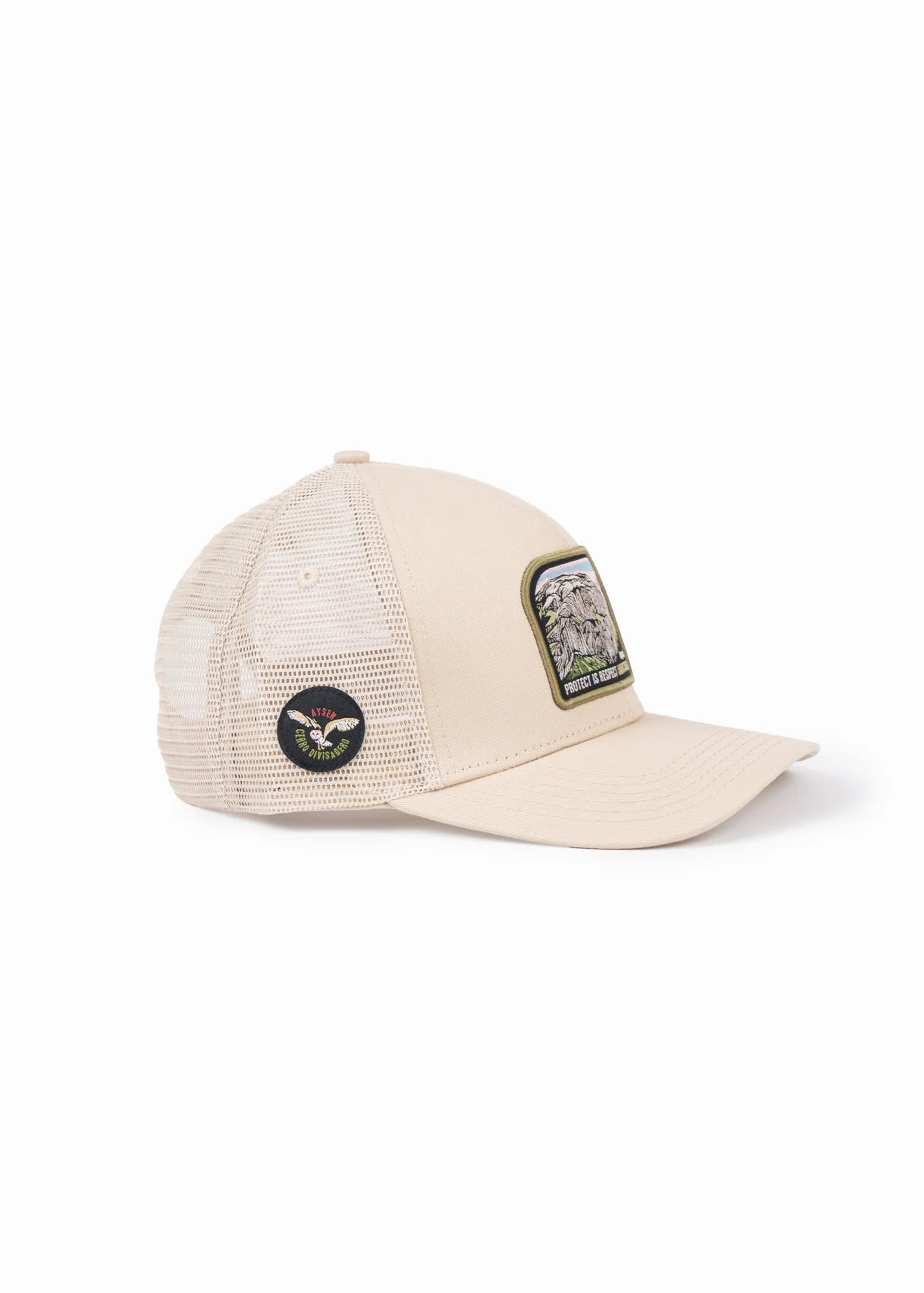 Gorro Jockey Algodón Trucker Aysen - Camel - Image 2