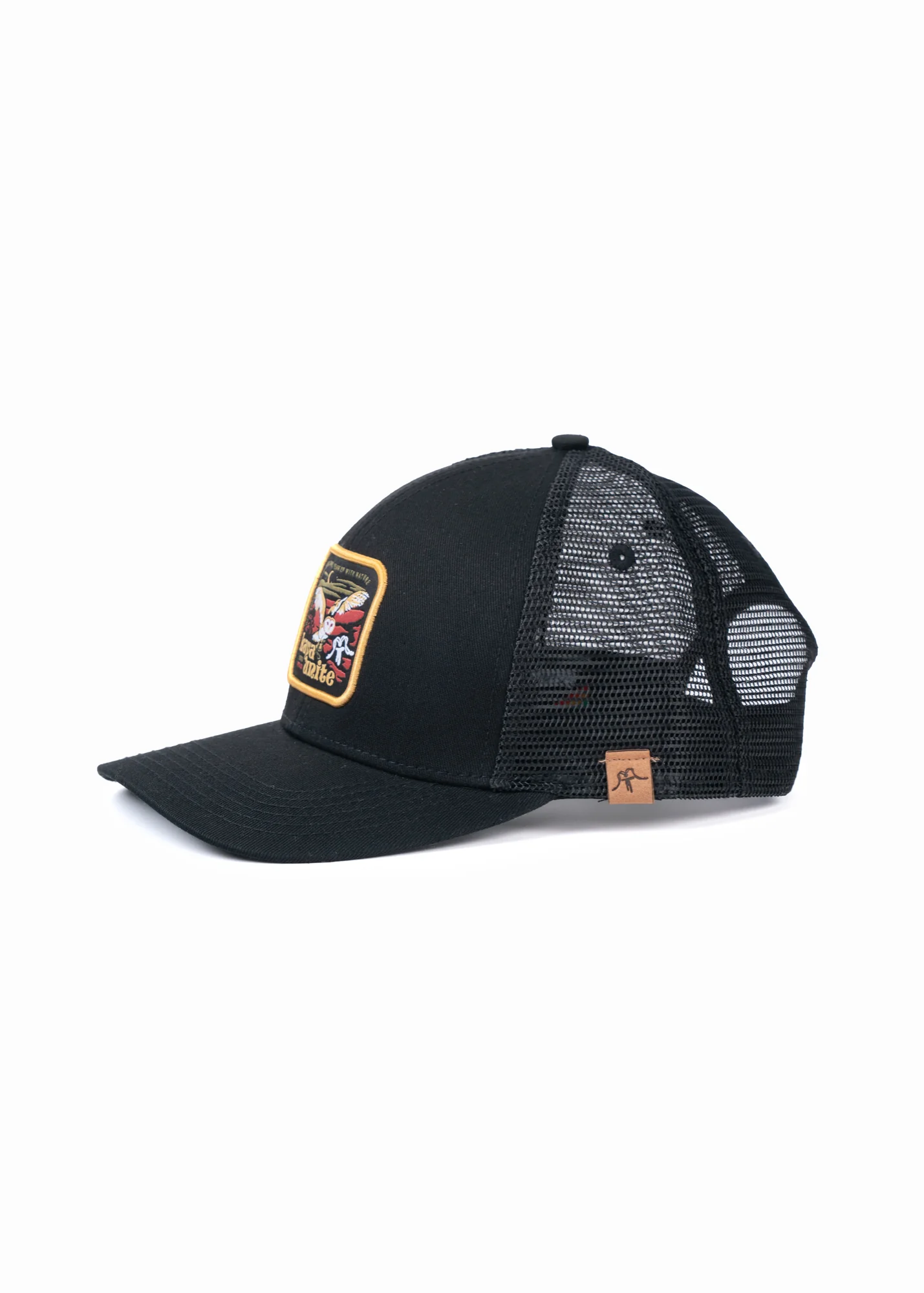 Gorro Jockey Algodón Trucker Lechuza - Carbón - Image 2