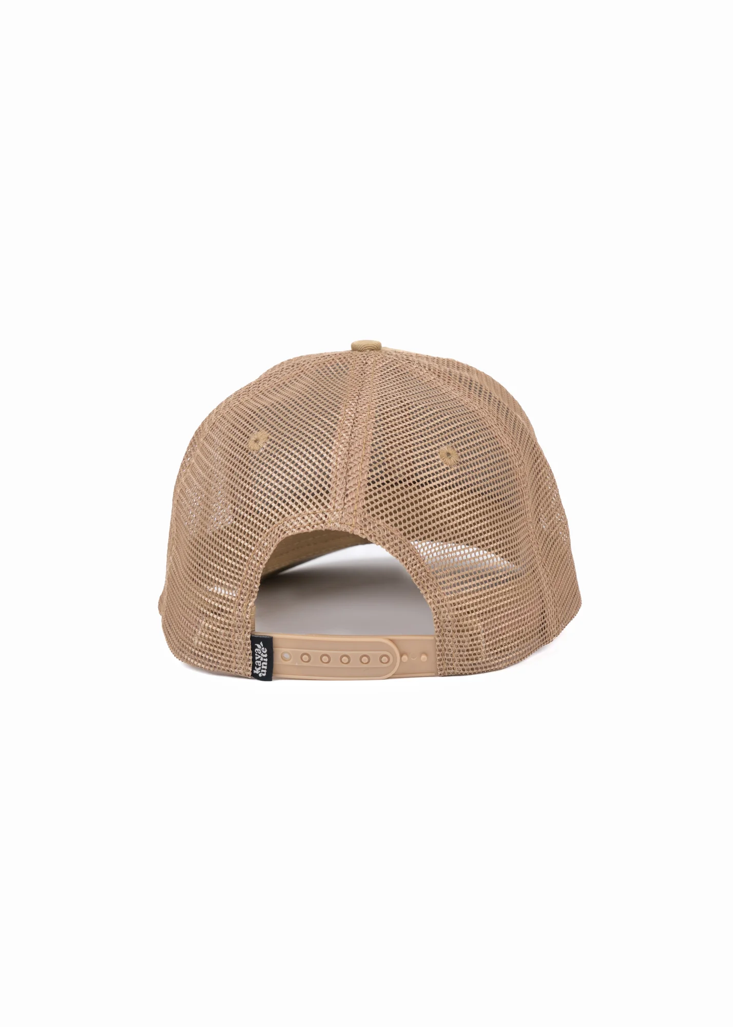 Gorro Jockey Algodón Trucker Logo - Camel - Image 3