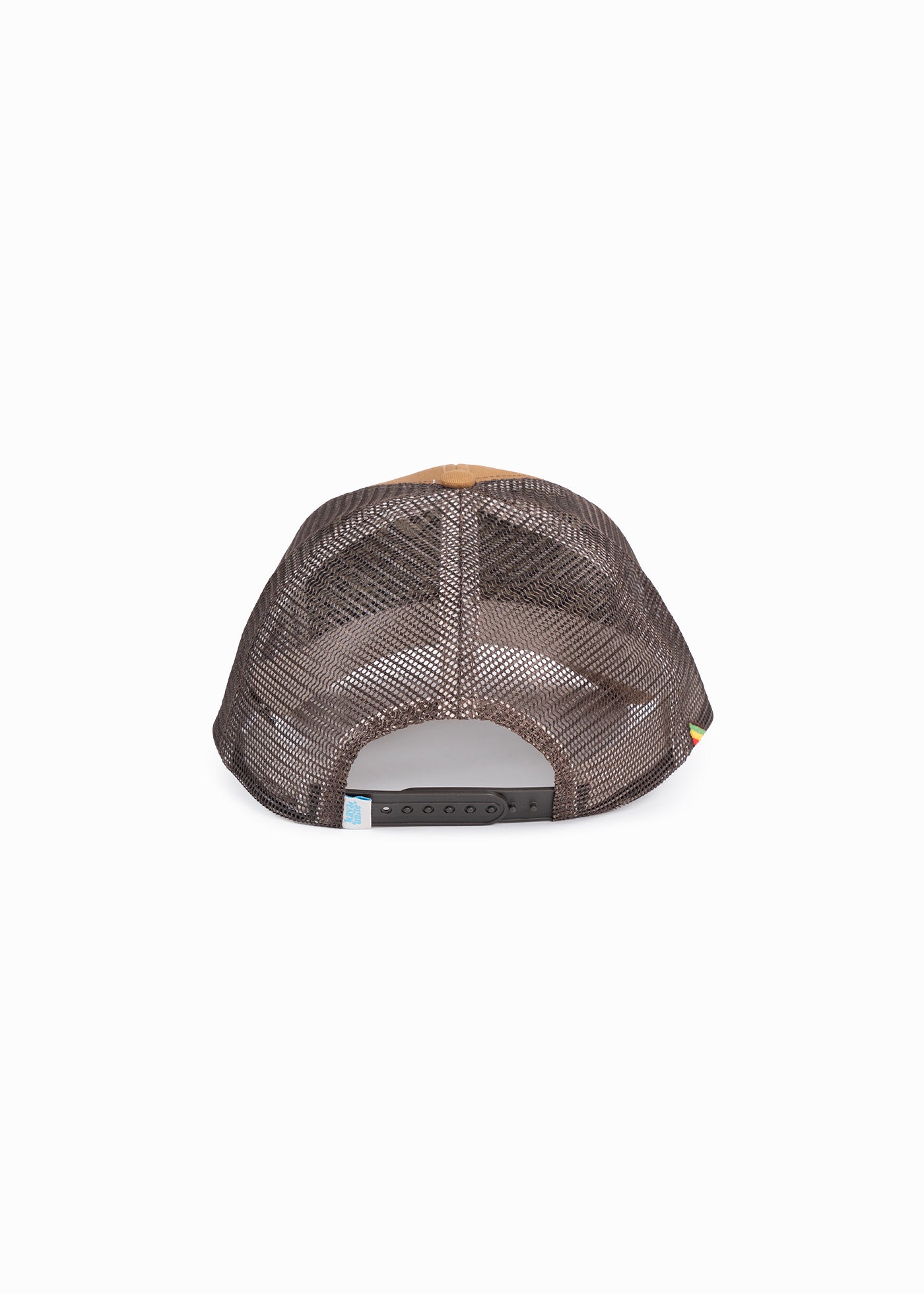 Gorro Jockey Algodón Trucker Piedra - Café - Image 3