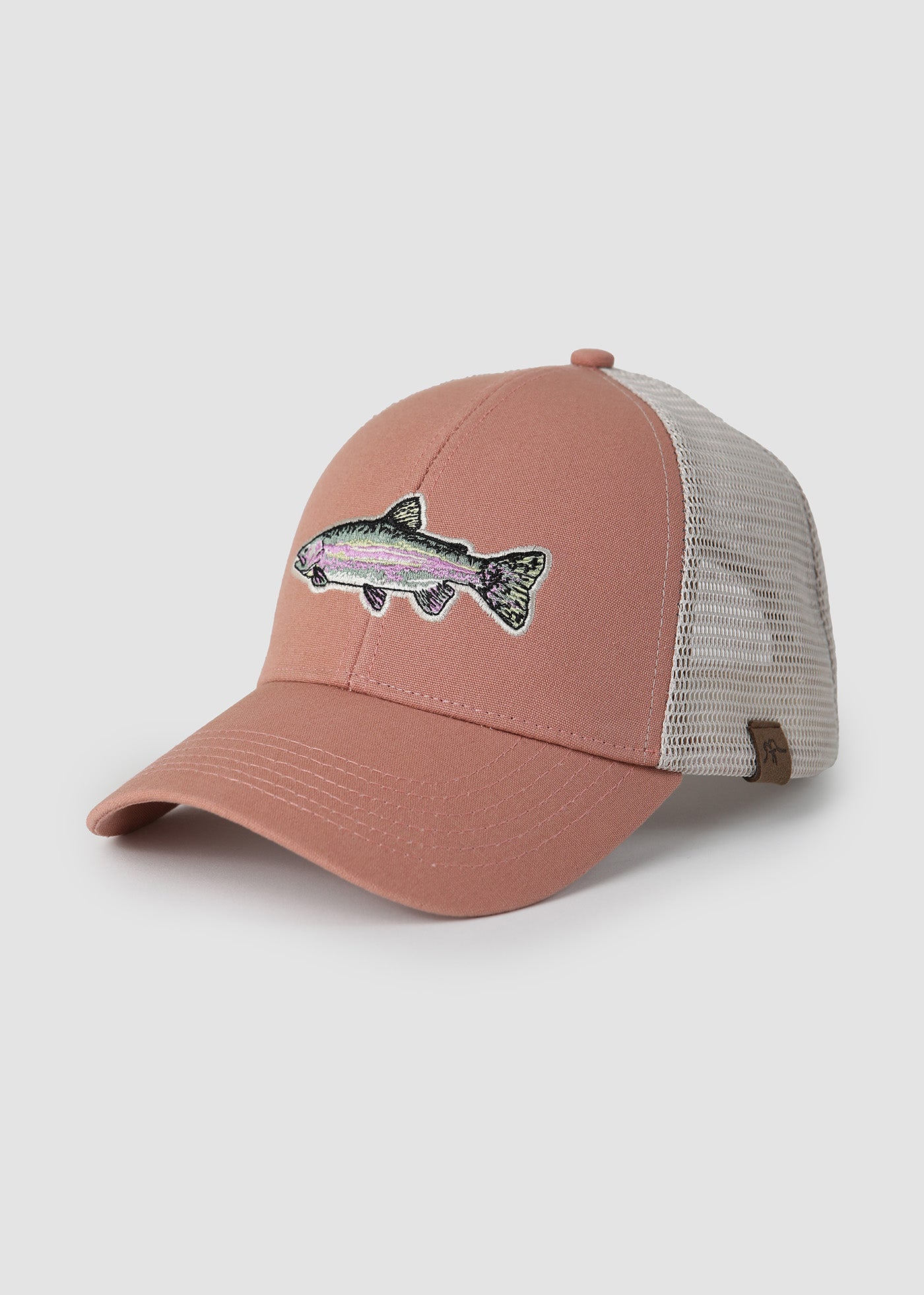Gorro Jockey Algodón Trucker Trucha - Durazno - Image 2