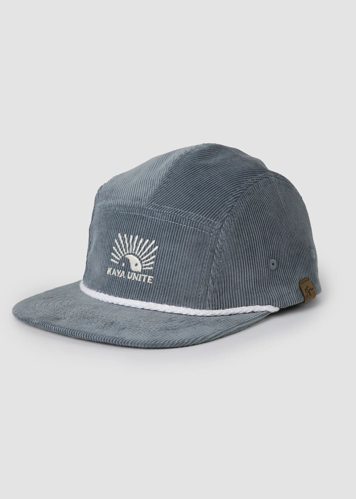 Gorro Jockey Cotelé Camper Cordón - Azul - Image 2