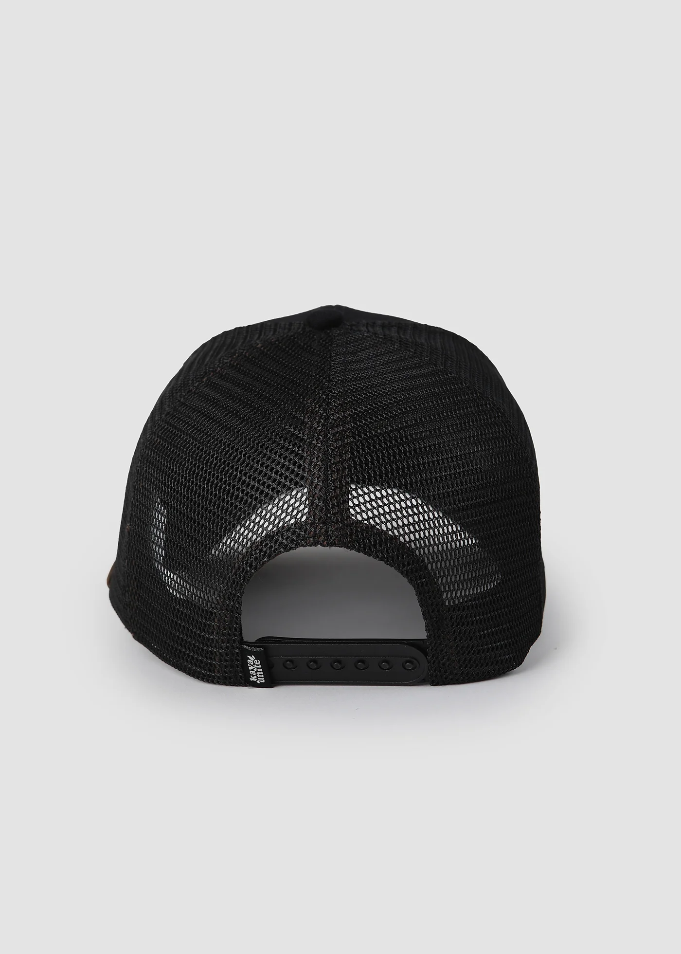 Gorro Jockey Suede Trucker Logo - Negro - Image 3