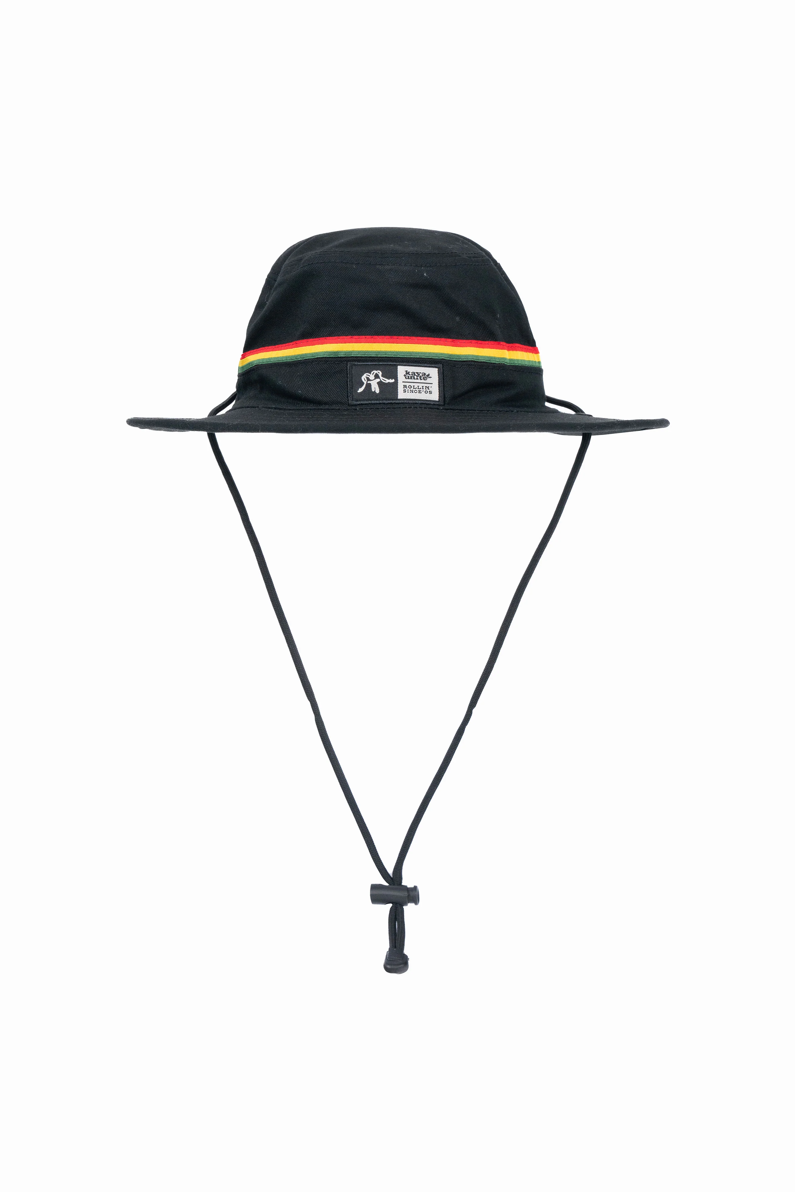 Gorro Nylon Safari Rasta - Negro